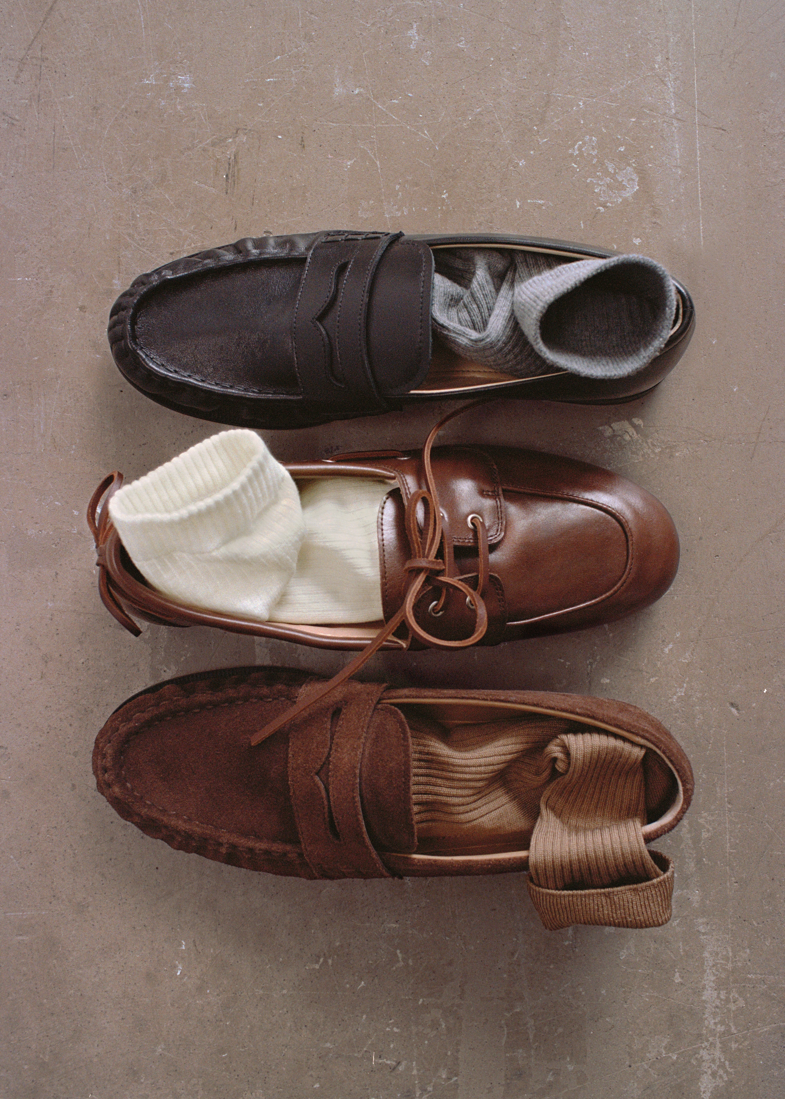 & Other Stories LEATHER PENNY LOAFERS