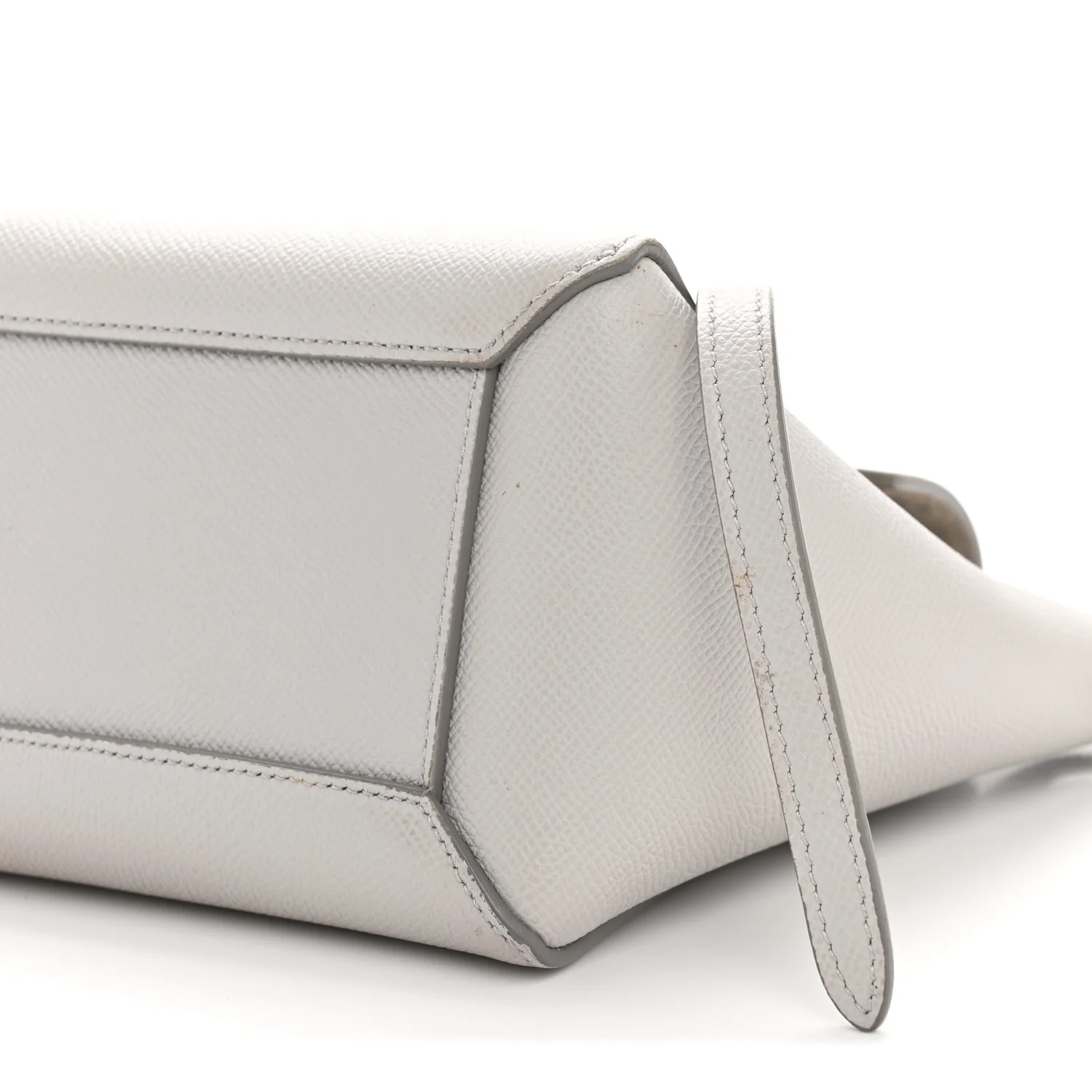 Grained Calfskin Nano Belt Bag Mineral - Top Club