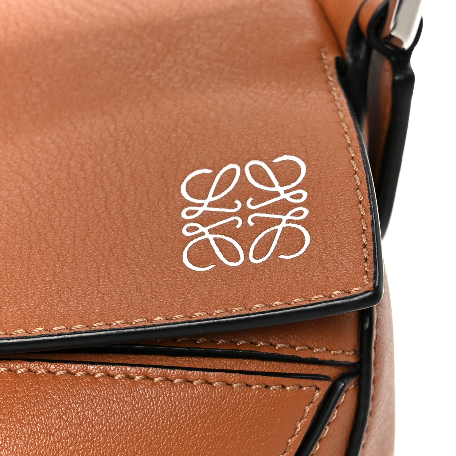 Calfskin Small Puzzle Bag Tan - Top Club