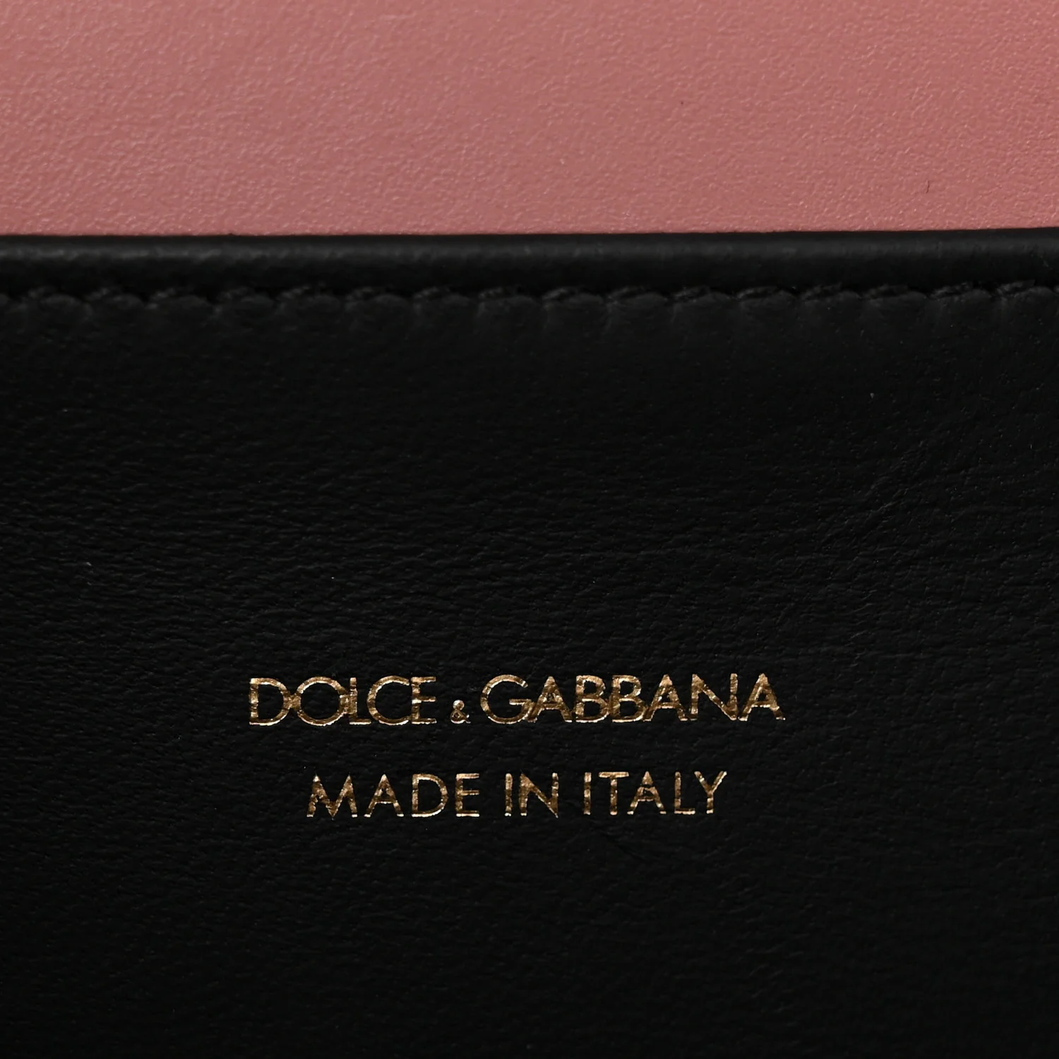 DOLCE GABBANA Smooth Calfskin Small DG Amore Envelope Bag Pink - Top Club
