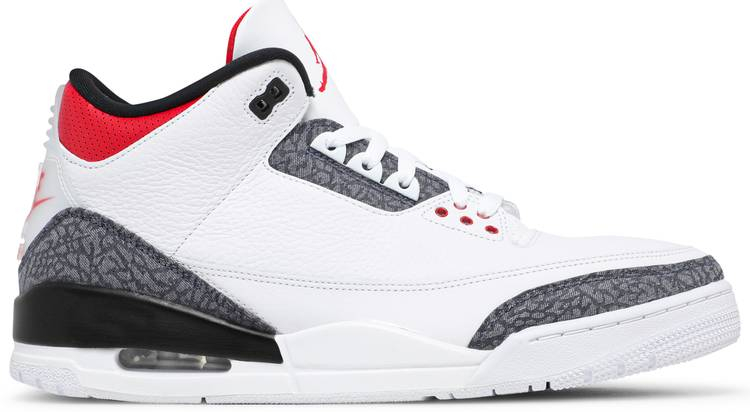 Air Jordan 3 Retro Denim SE  Fire Red  CZ6431-100 - Sneaker Replica Workshop