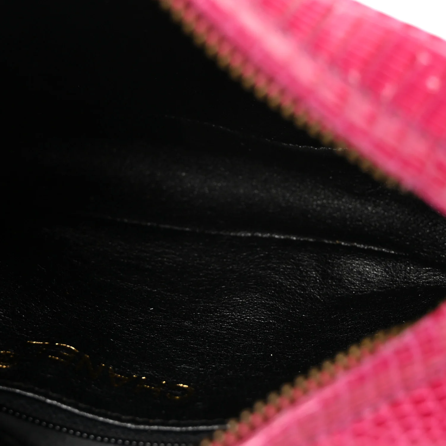 Lizard Quilted Tassel Clutch Pink - Top Club