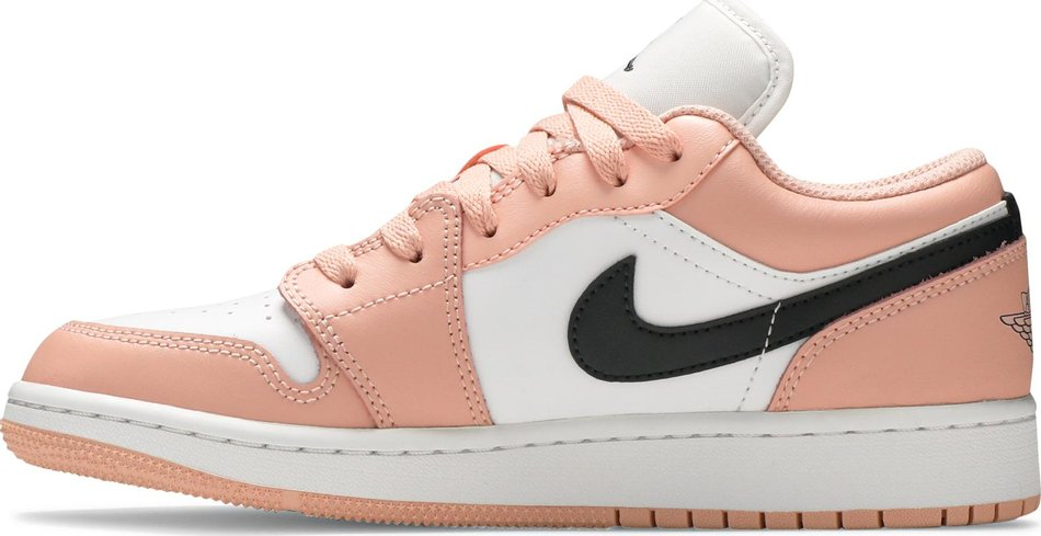 Air Jordan 1 Low GS  Light Arctic Pink  553560-800 - Sneaker Replica Workshop