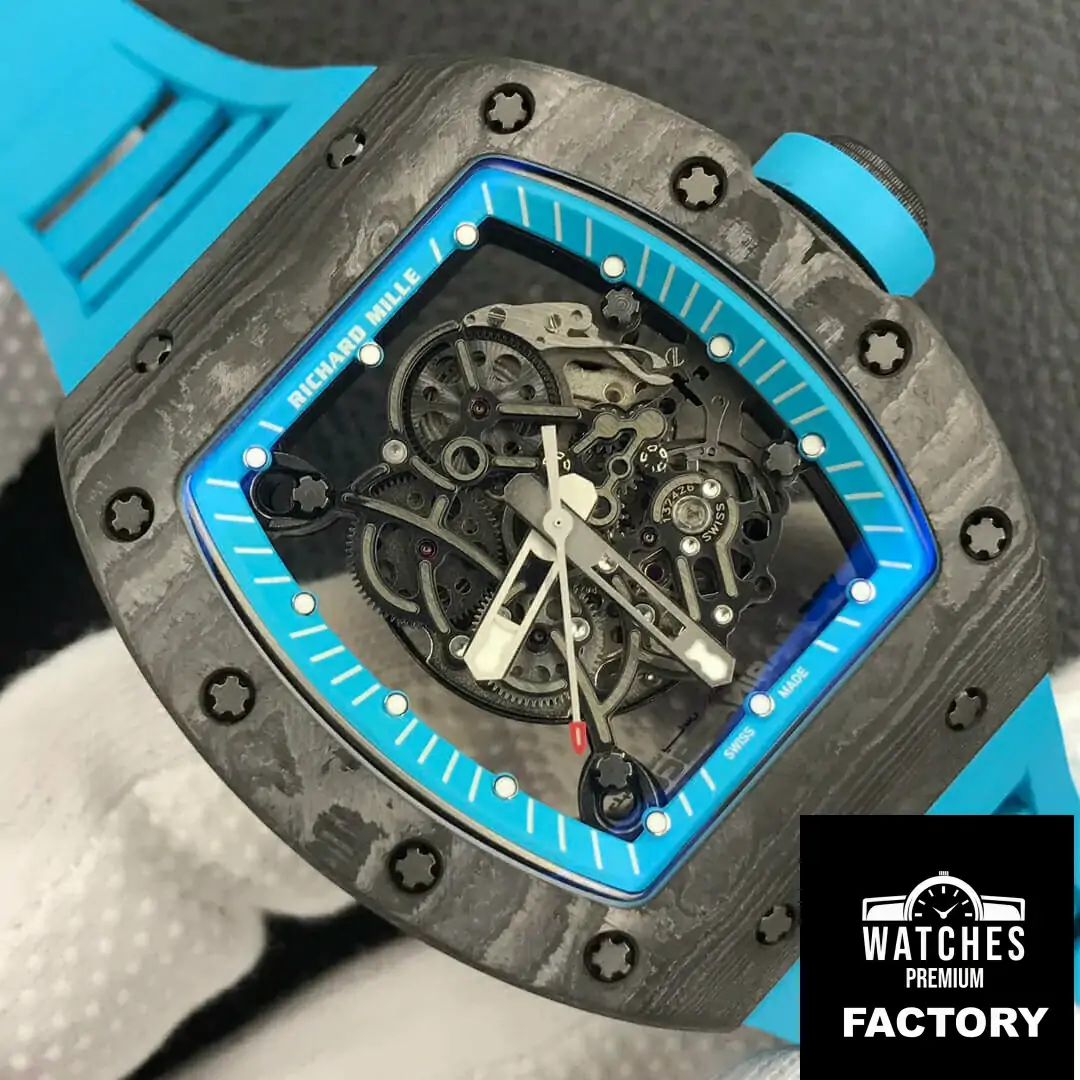Richard Mille RM055 ZF Factory Rubber Strap