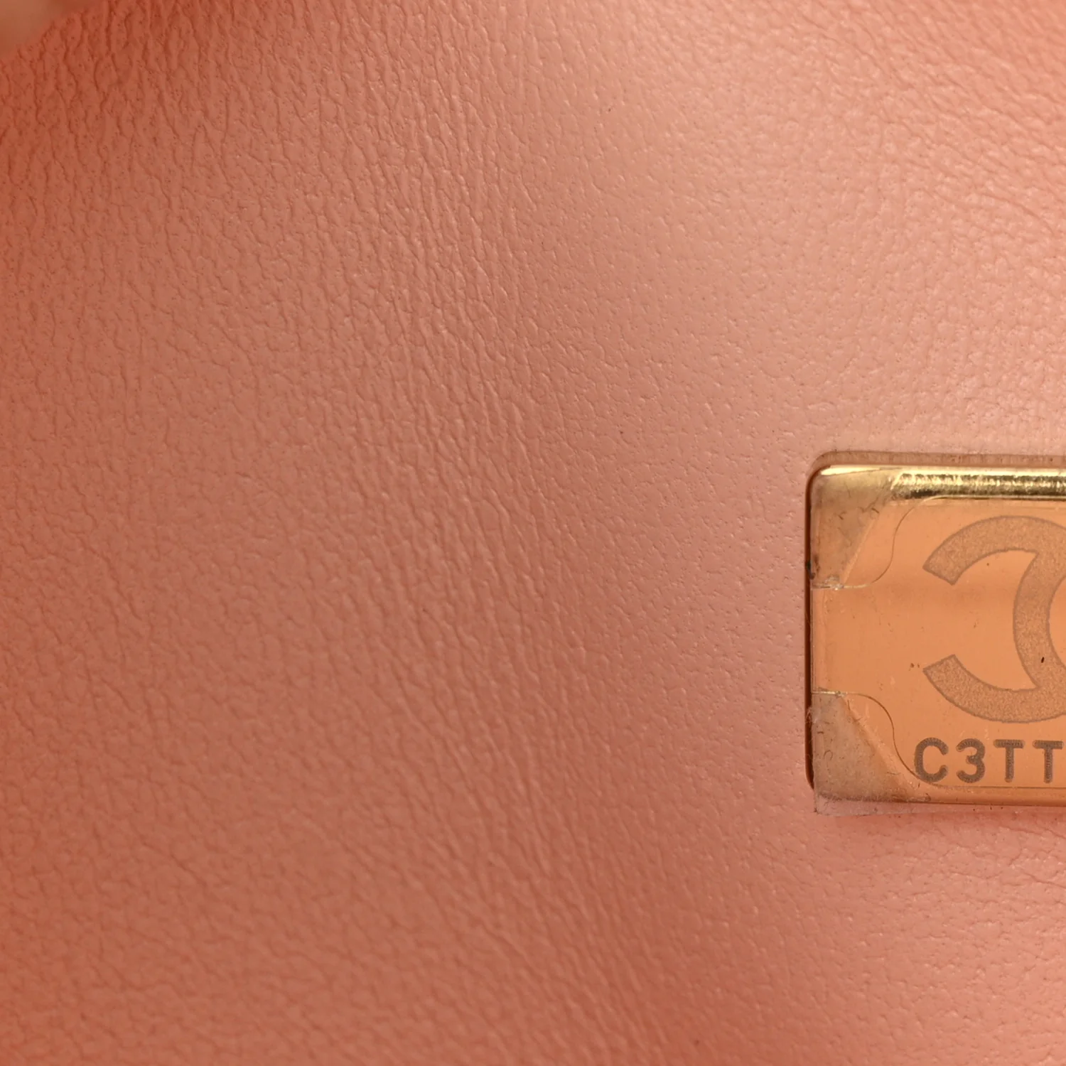 Lambskin Quilted Small Double Flap Light Orange - Top Club