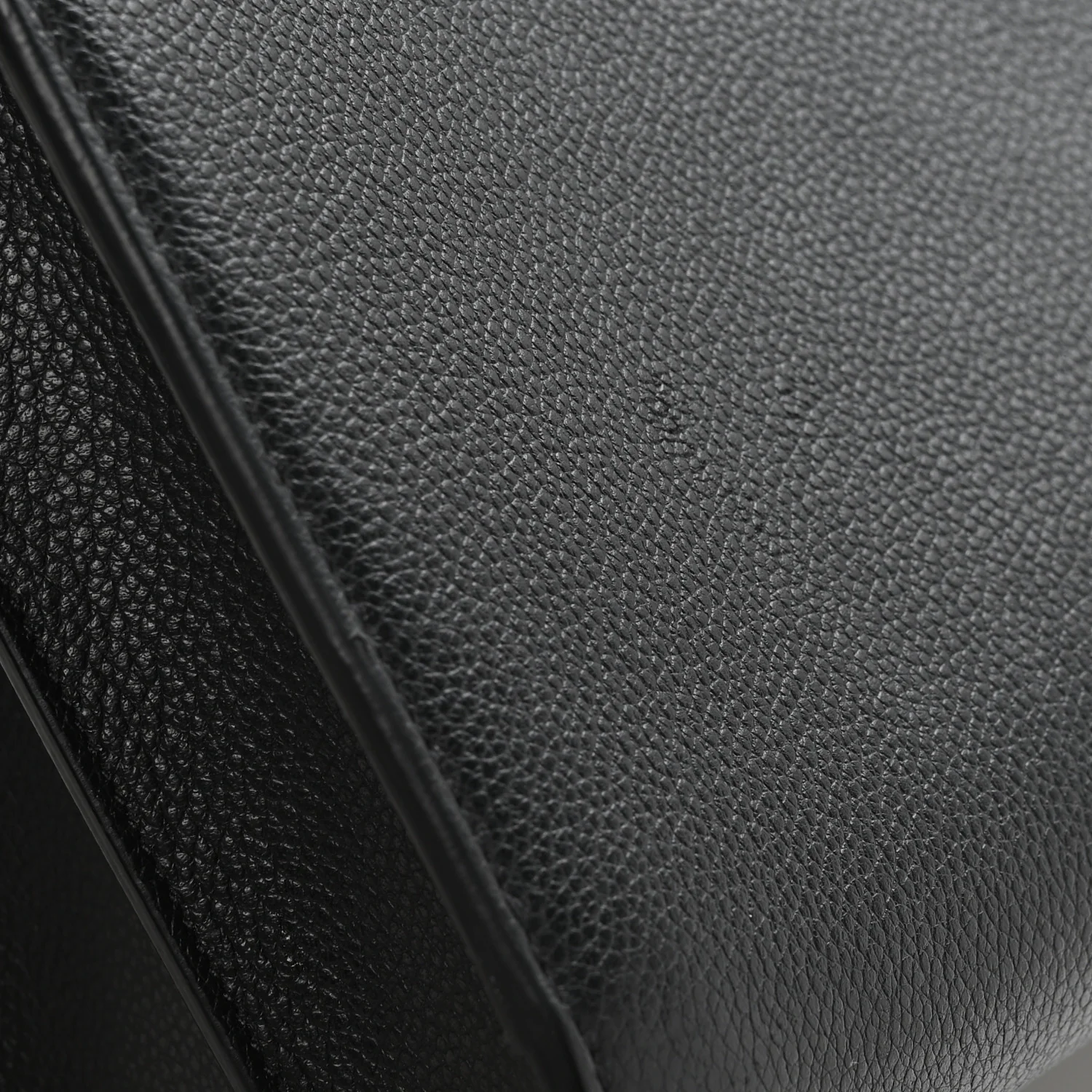 Grained Calfskin Large Sac De Jour Carryall Black - Top Club