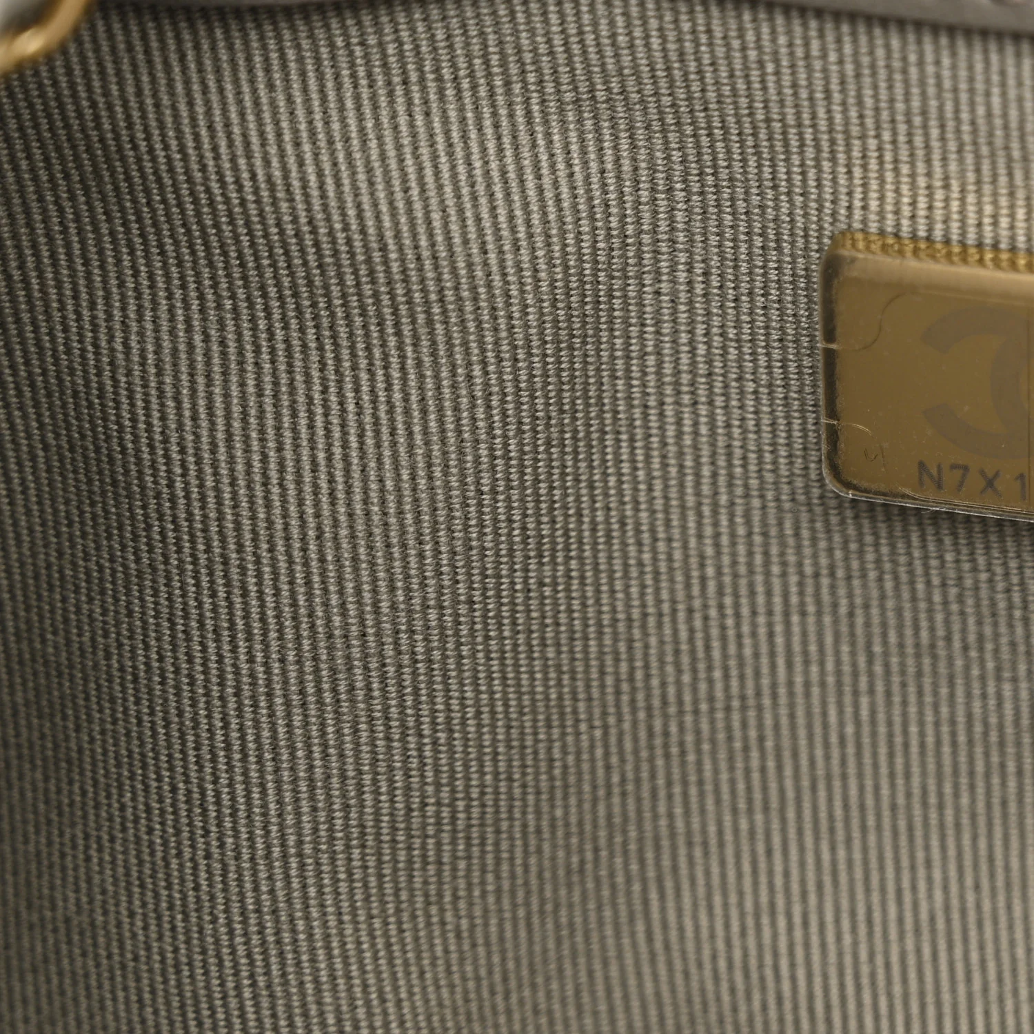 Suede Quilted Medium Chanel 25 Handbag Dark Grey - Top Club