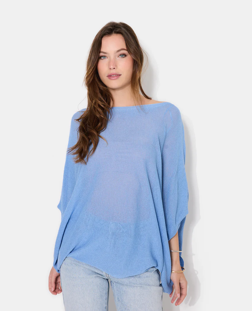 Pimkie Pull châle asymétrique en maille fine