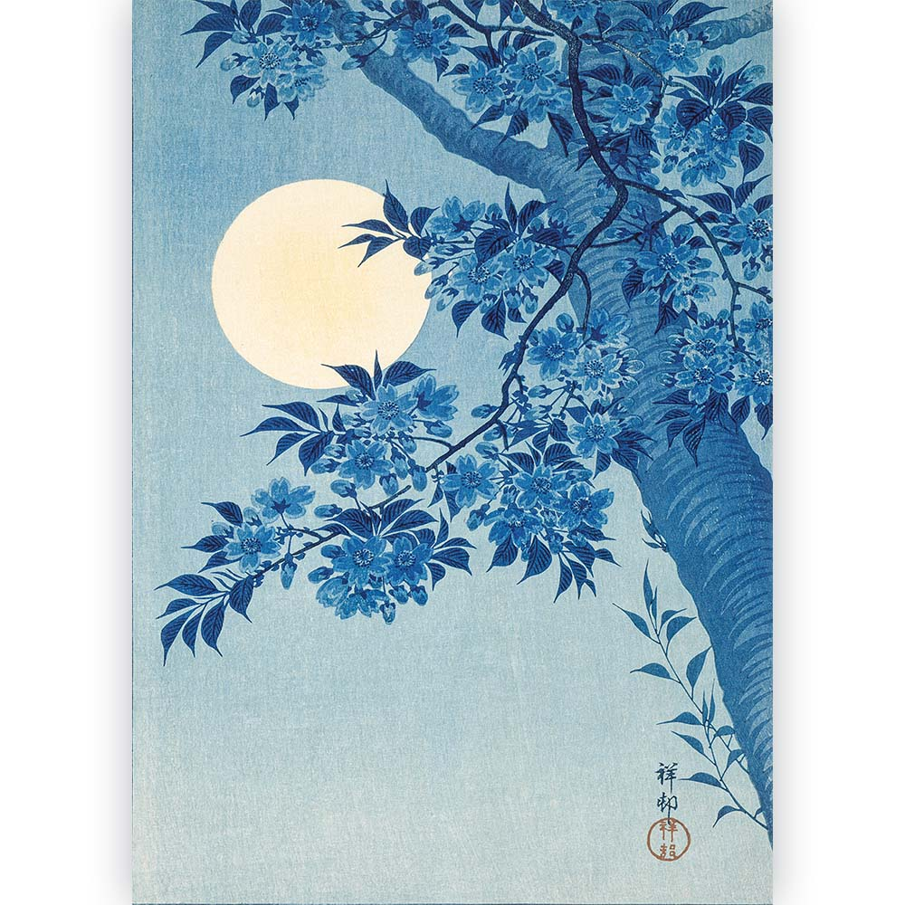 Poster Ohara Koson - Blossoming Cherry 70x100 cm
