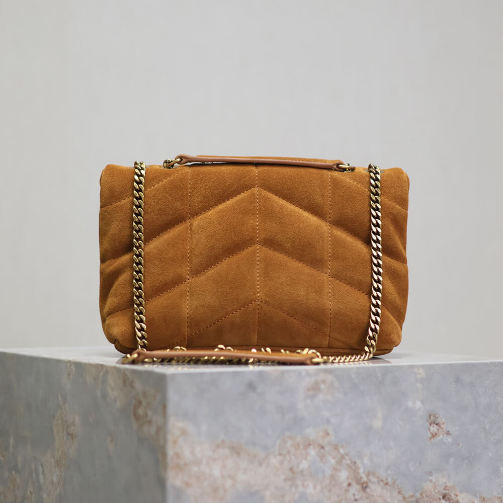 YSL Toy Puffer in suede - Top Club