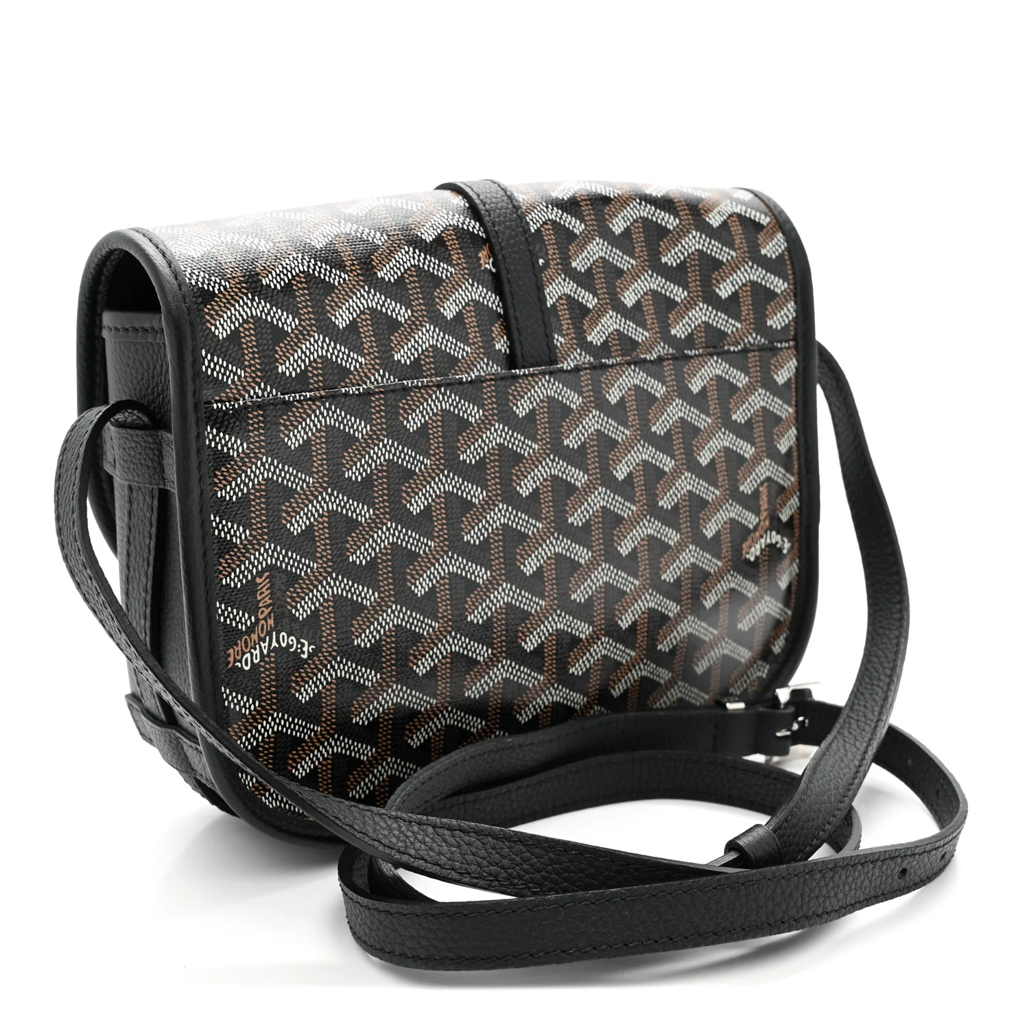 Goyardine Belvedere II PM Messenger Bag Black - Top Club