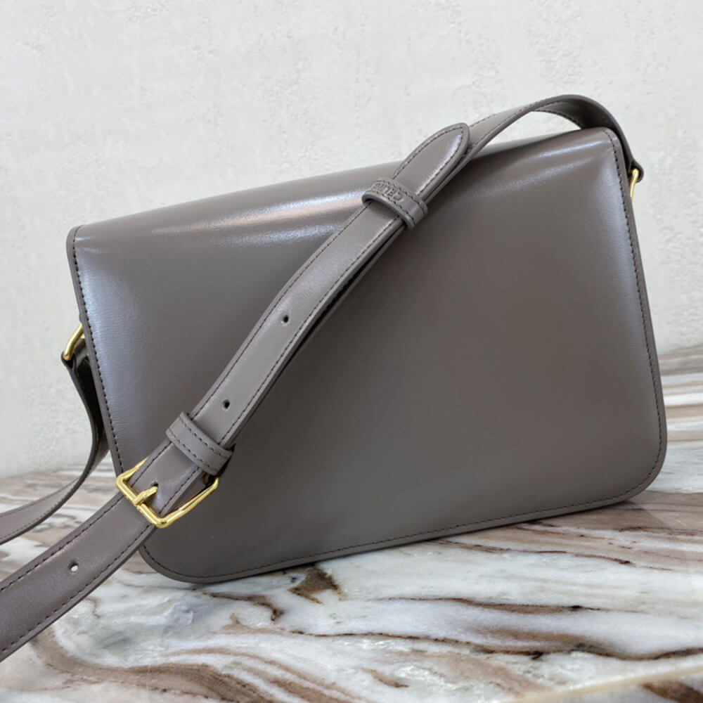 CELINE CLASSIQUE TRIOMPHE BAG in shiny calfskin(HIGH-END GRADE) - Top Club