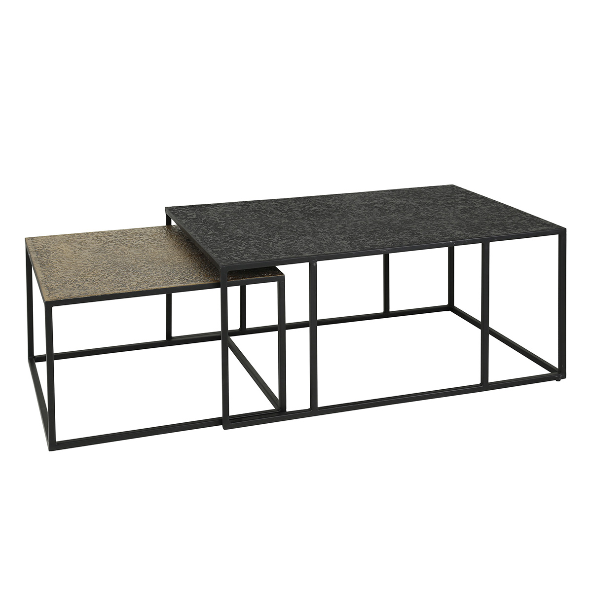 Salontafel Metallica Brons & Zwart