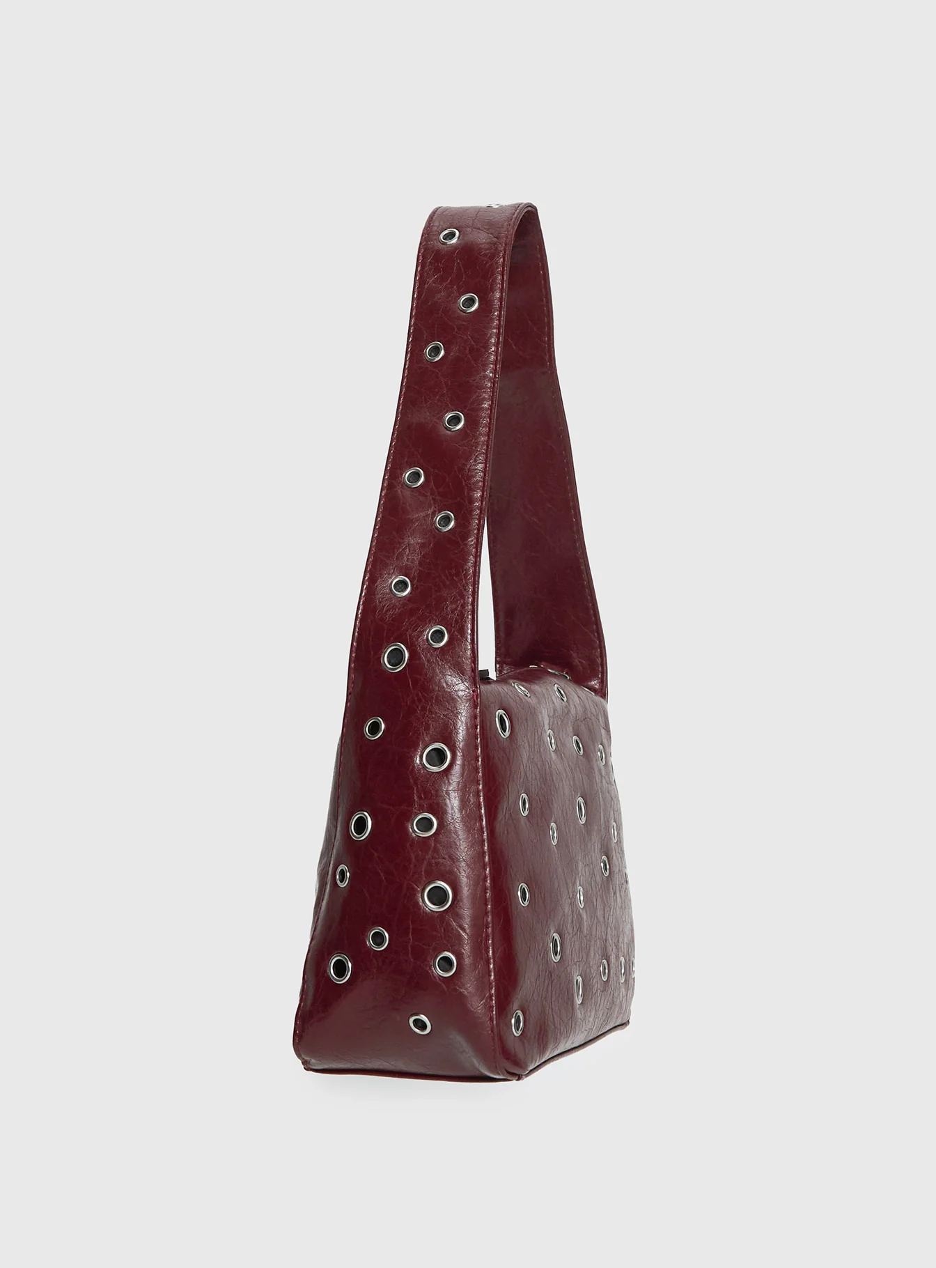 Dream Came True Eyelet Shoulder Bag Cherry