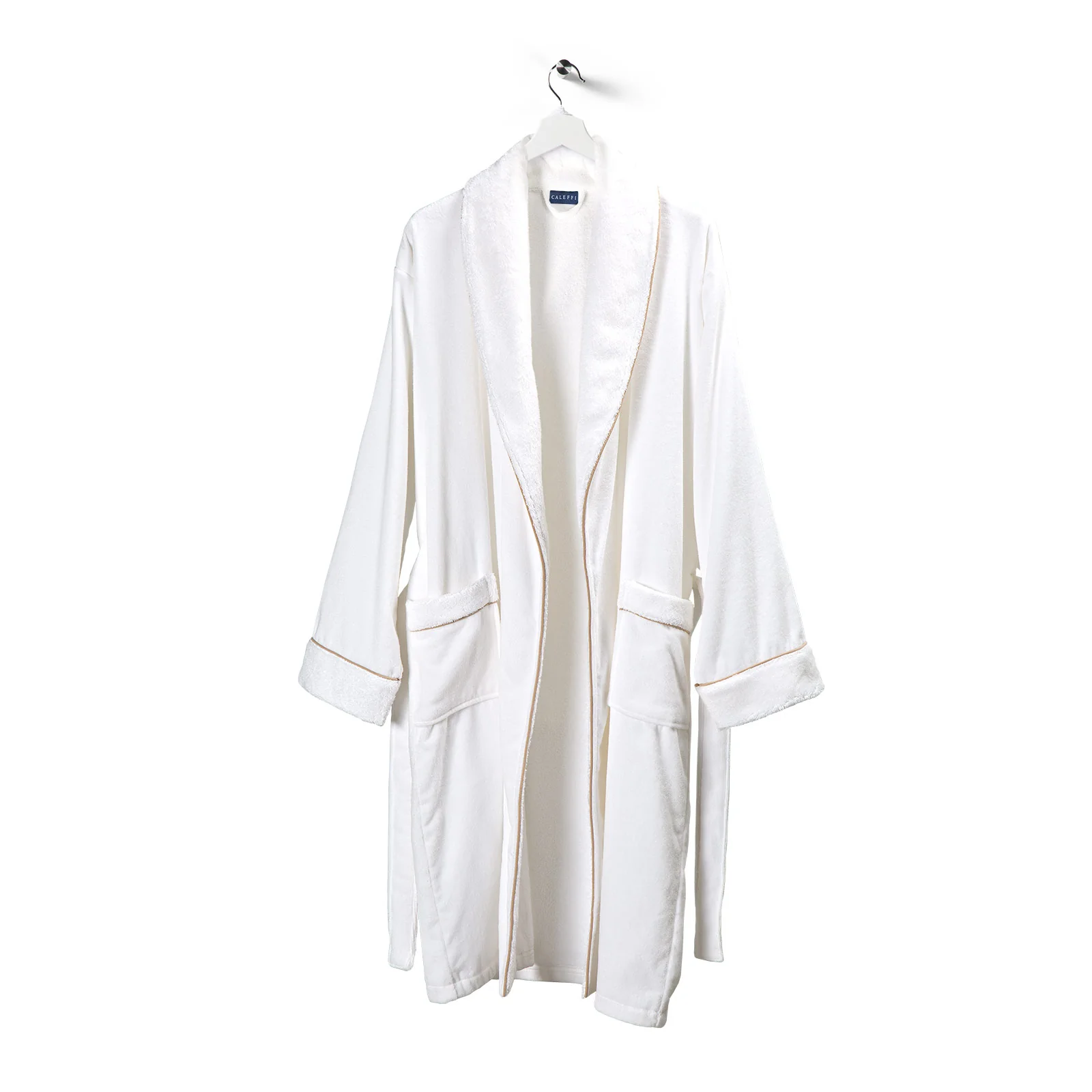 Accappatoio Sciallato In Cotone Classic Xxl Bianco Dreaming