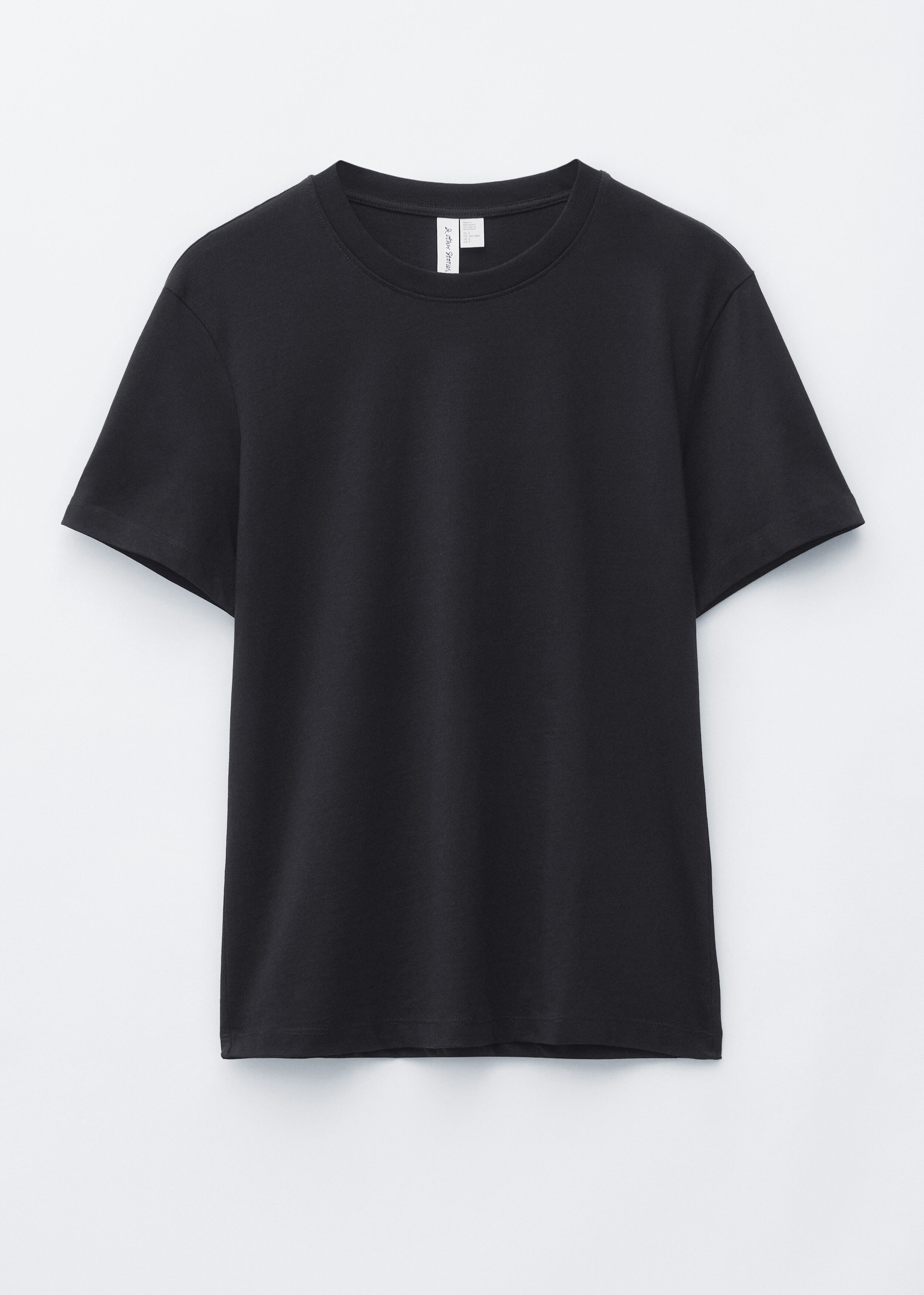 & Other Stories COTTON CREW-NECK T-SHIRT