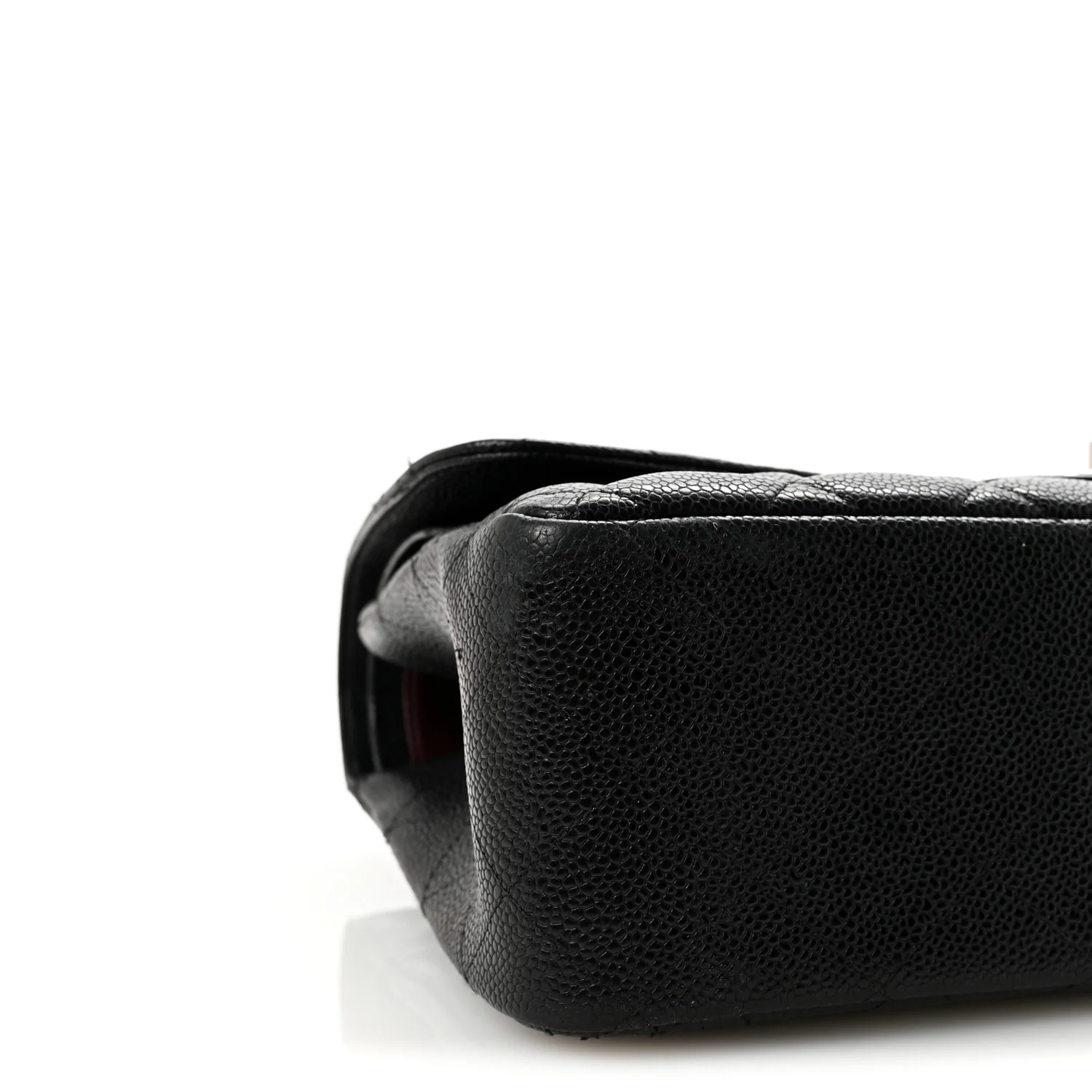 Caviar Quilted Jumbo Double Flap Black - Top Club