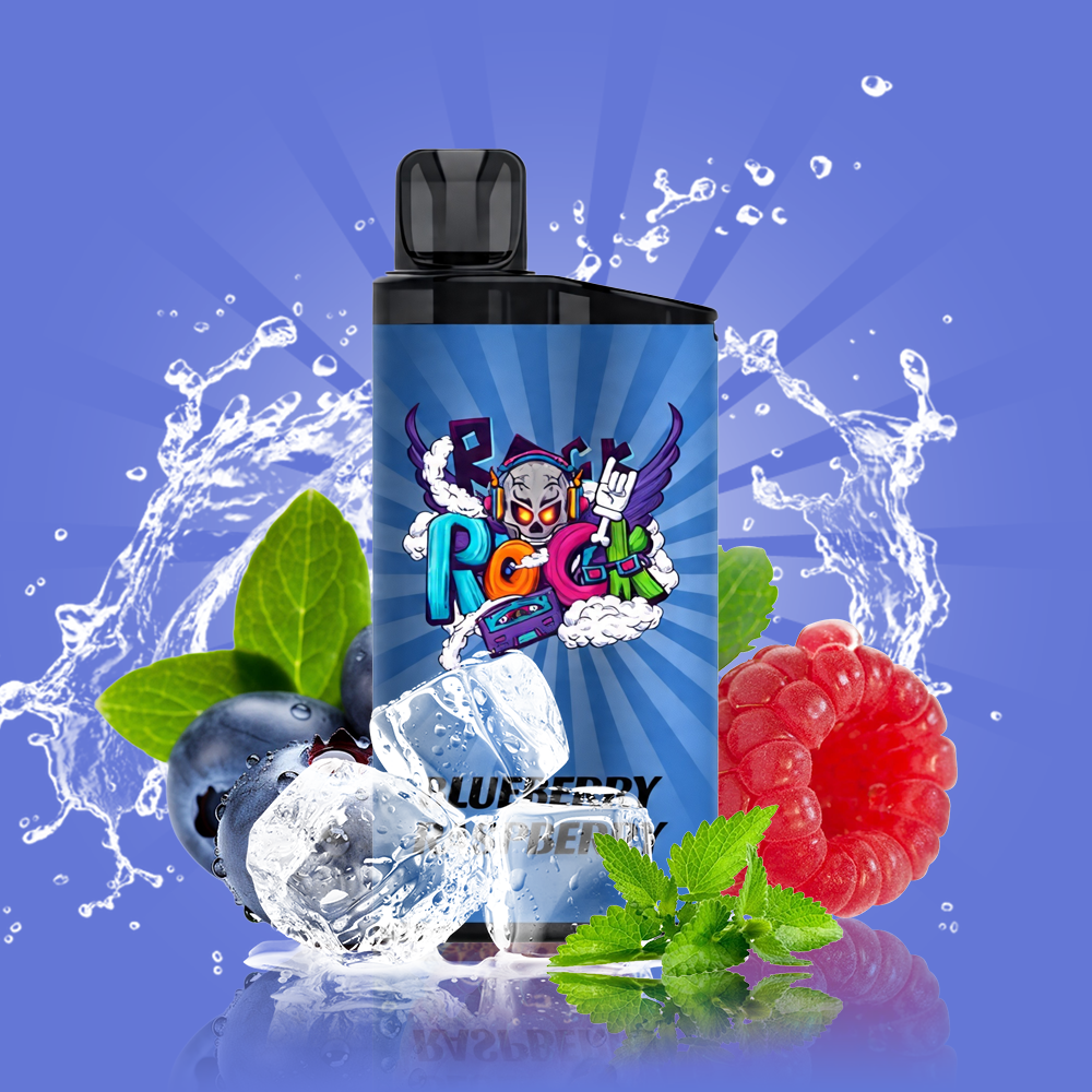 IGET Bar Blueberry Raspberry Ice 2PCS - RELX