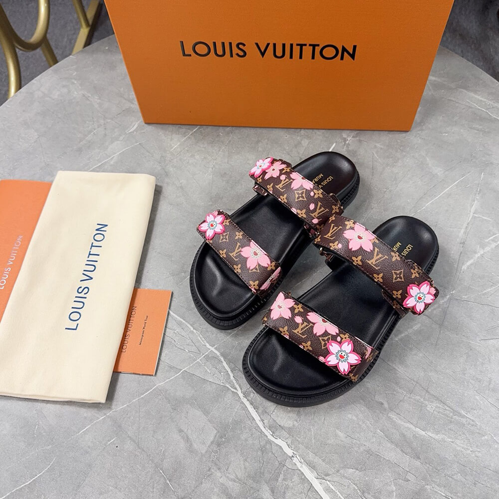 LV x TM LV Sunset Flat Comfort Mule - Top Club