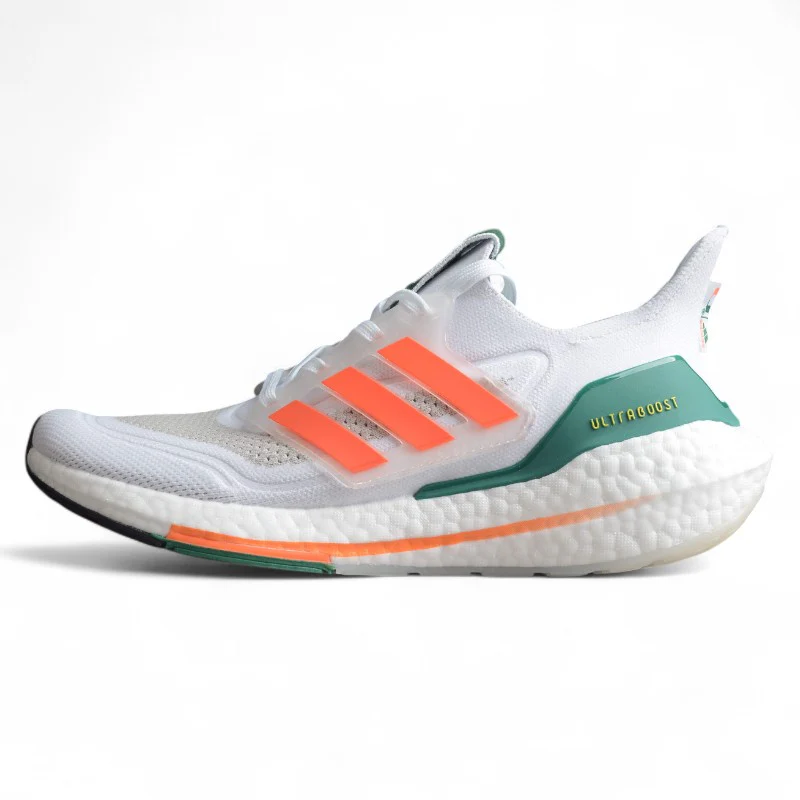 adidas UltraBoost 21 'Miami Orange Stripes' - Sneaker Replica Workshop