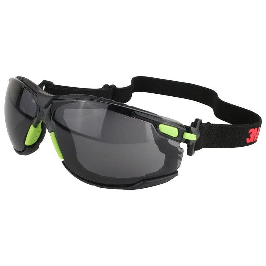 3M Solus Safety Glasses Green with Foam Kit and Gray Anti-Fog Lens - Alvarez Pro Painting LLC