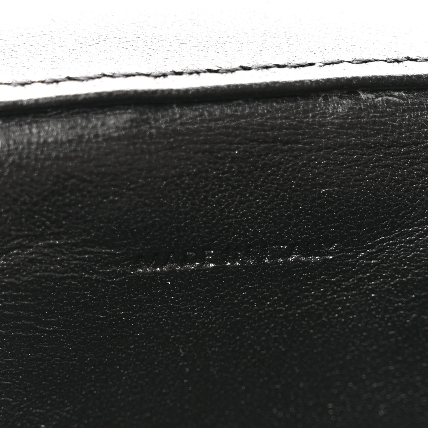 Patent Calfskin Triomphe Mini Vanity Case Black - Top Club