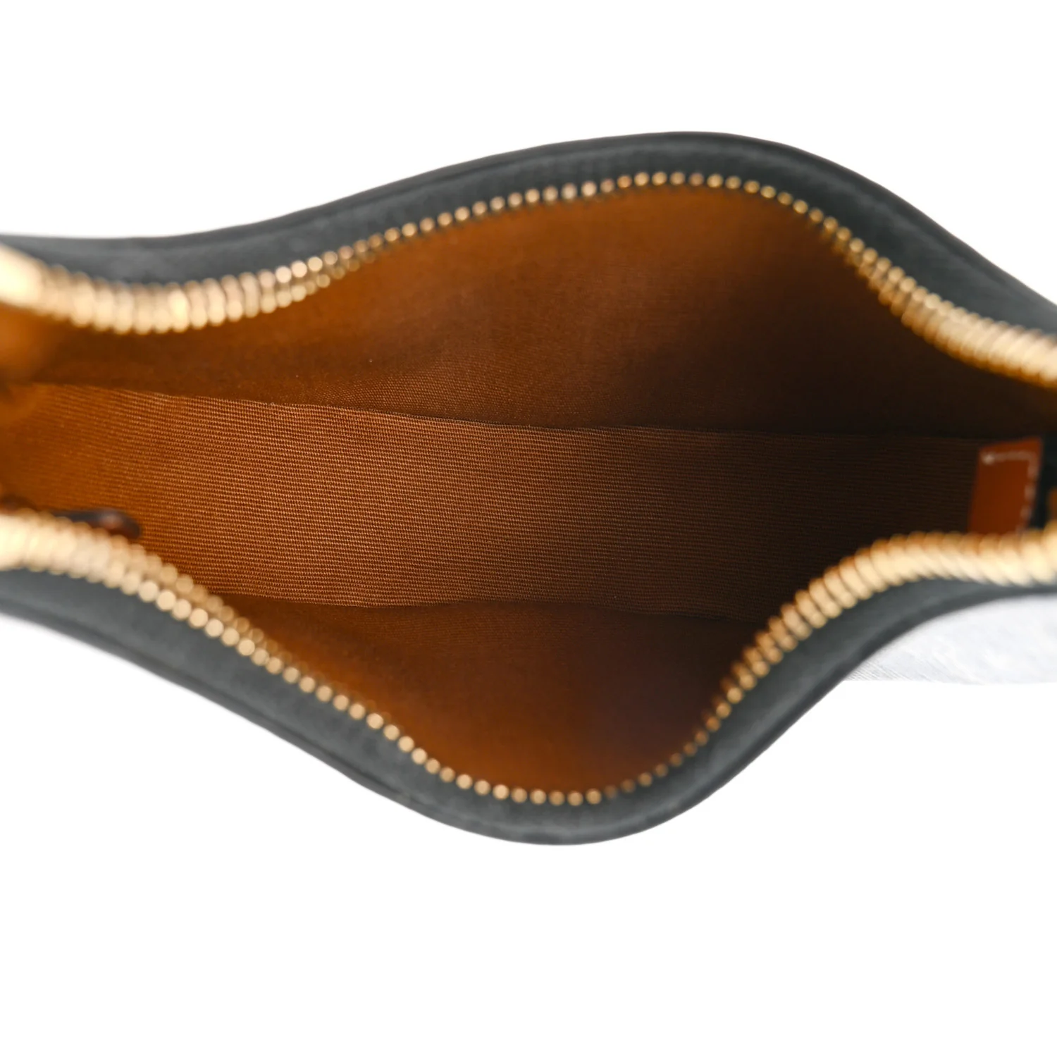 Canvas Calfskin Mini Ava Triomphe Shoulder Bag Tan - Top Club
