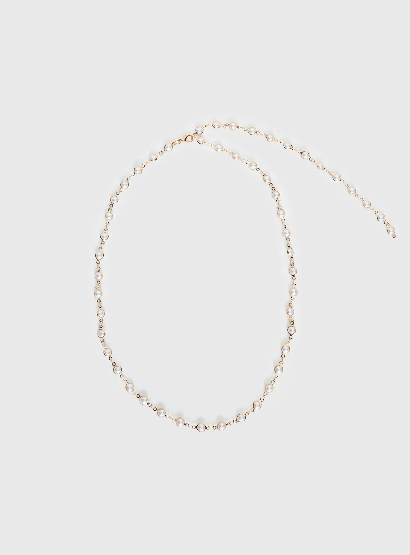 Elenita Long Necklace Gold