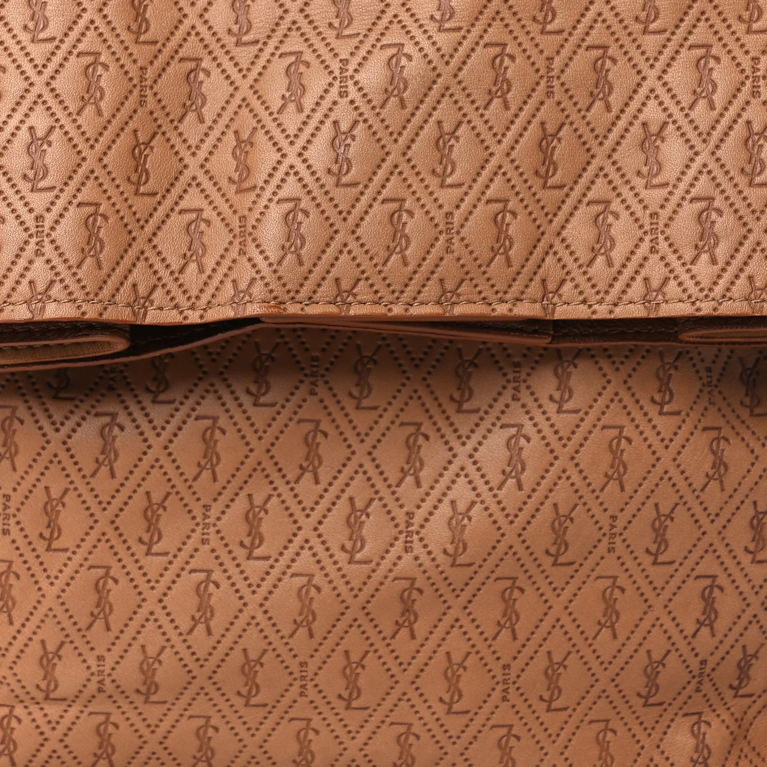 Calfskin Monogram Deli Paper Bag Vintage Beige - Top Club