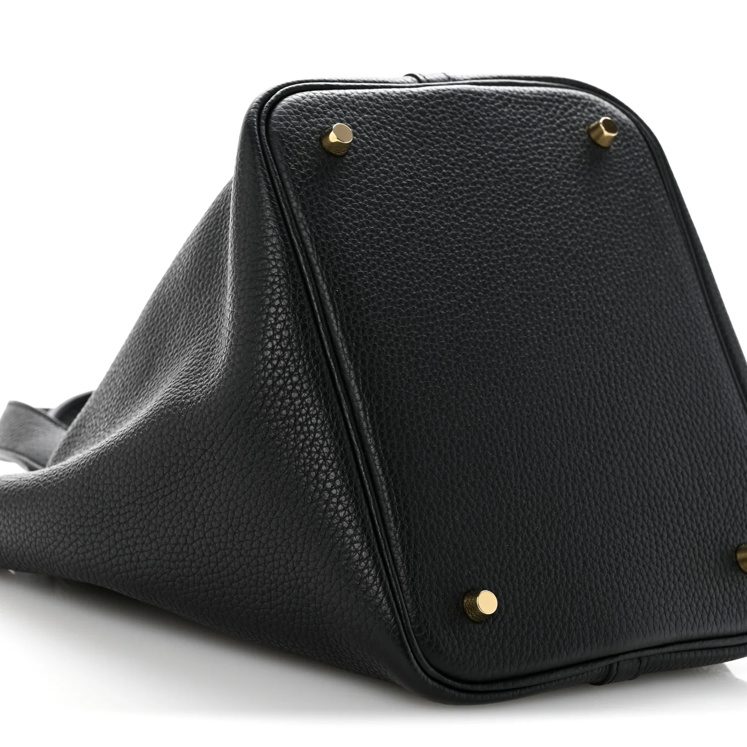 Taurillon Clemence Picotin Lock 22 MM Black - Top Club