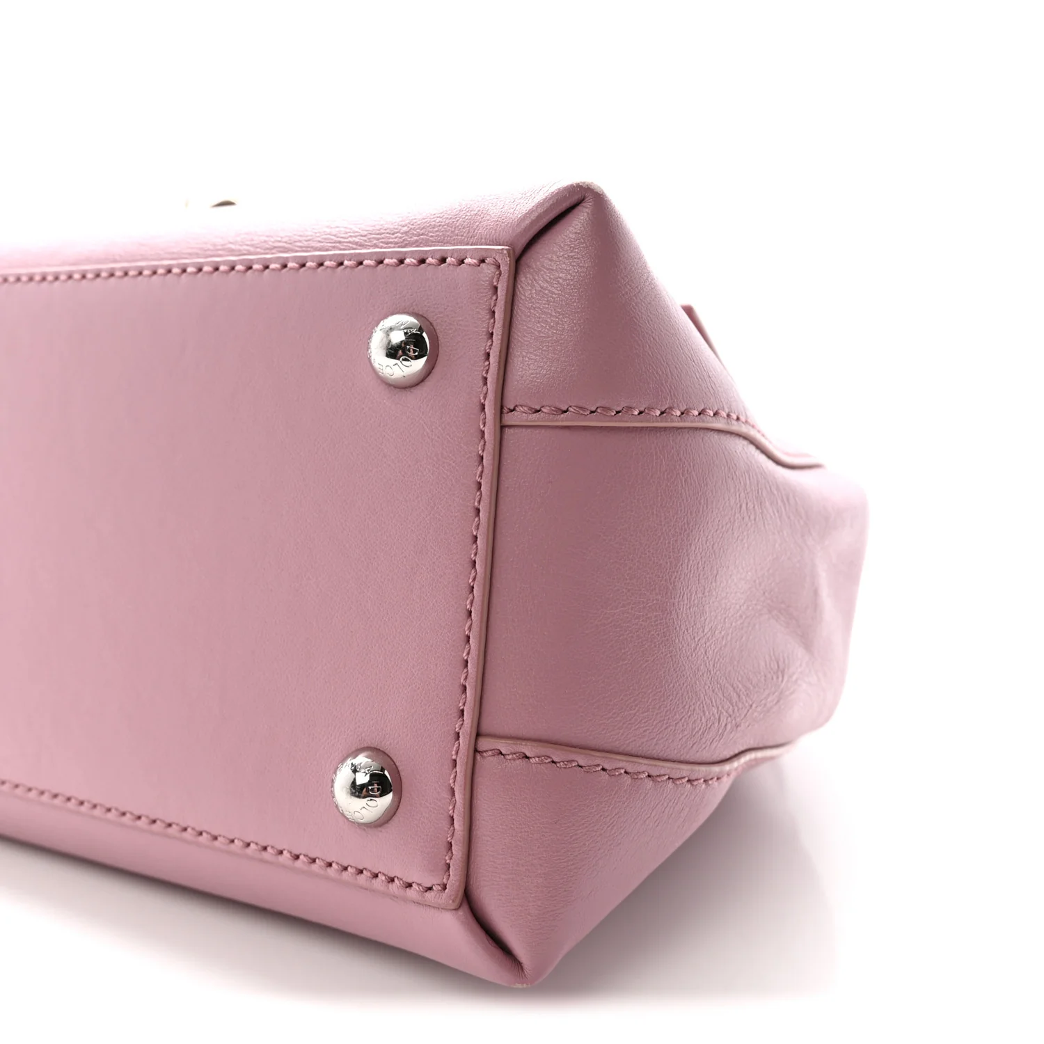 Calfskin Lucia Small Satchel Purple - Top Club