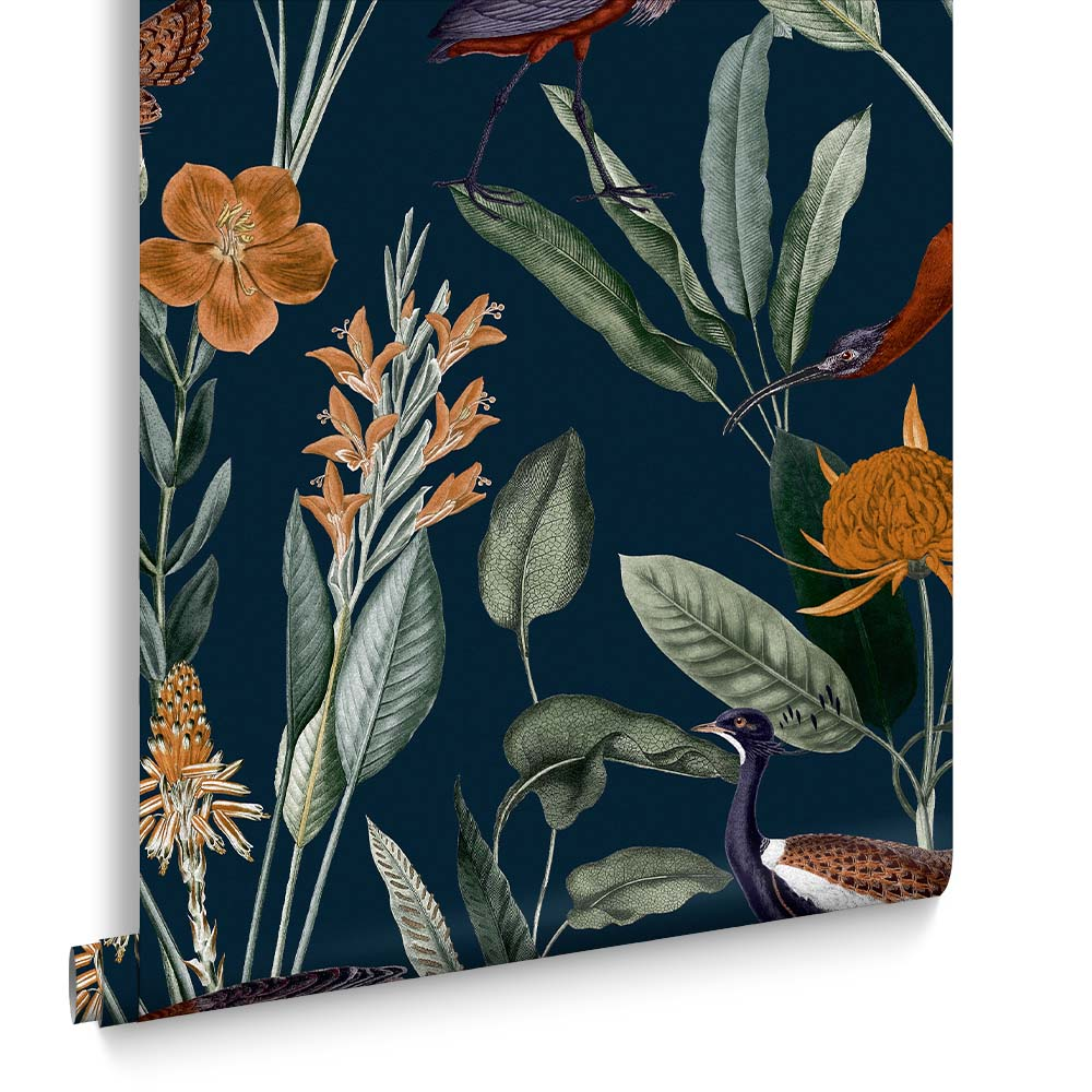Graham & Brown  vliesbehang  Glasshouse Navy Graham & Brown  vliesbehang  Glasshouse Navy
