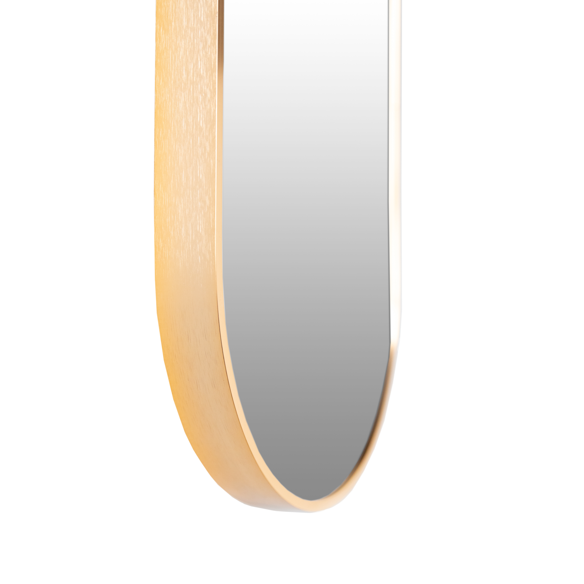 Spiegel ovaal 50x150cm - goud