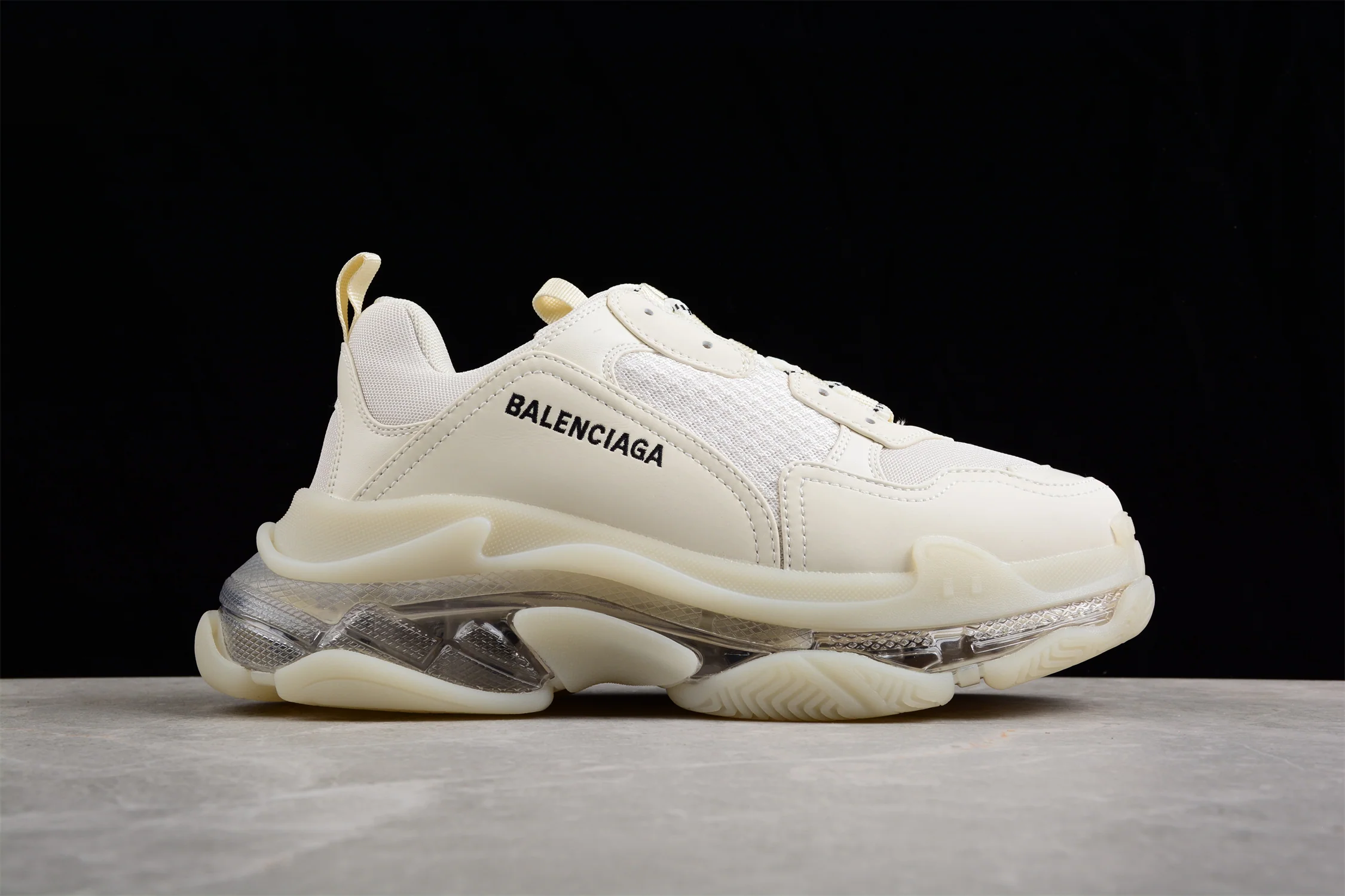 Balenciaga Triple S Clear Sole – White - Sneaker Replica Workshop