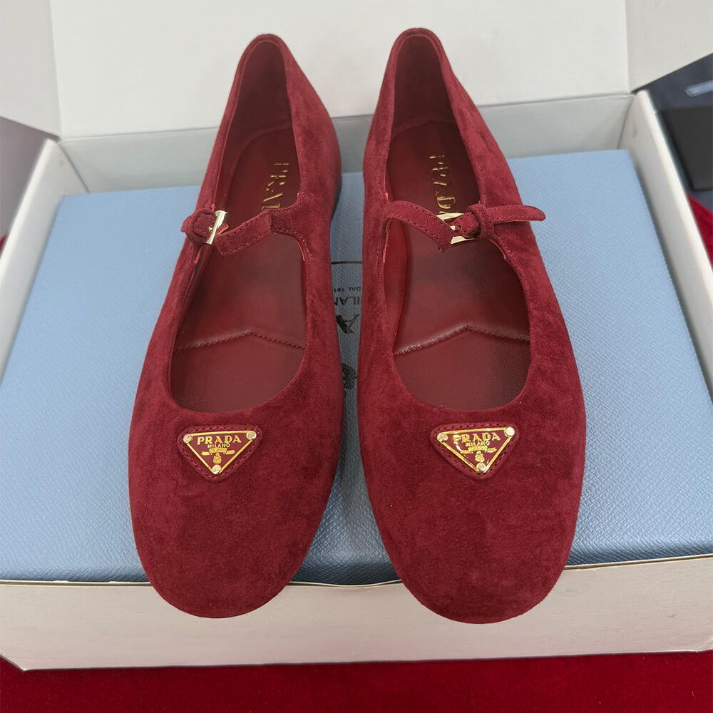 PRADA Suede ballerinas - Top Club