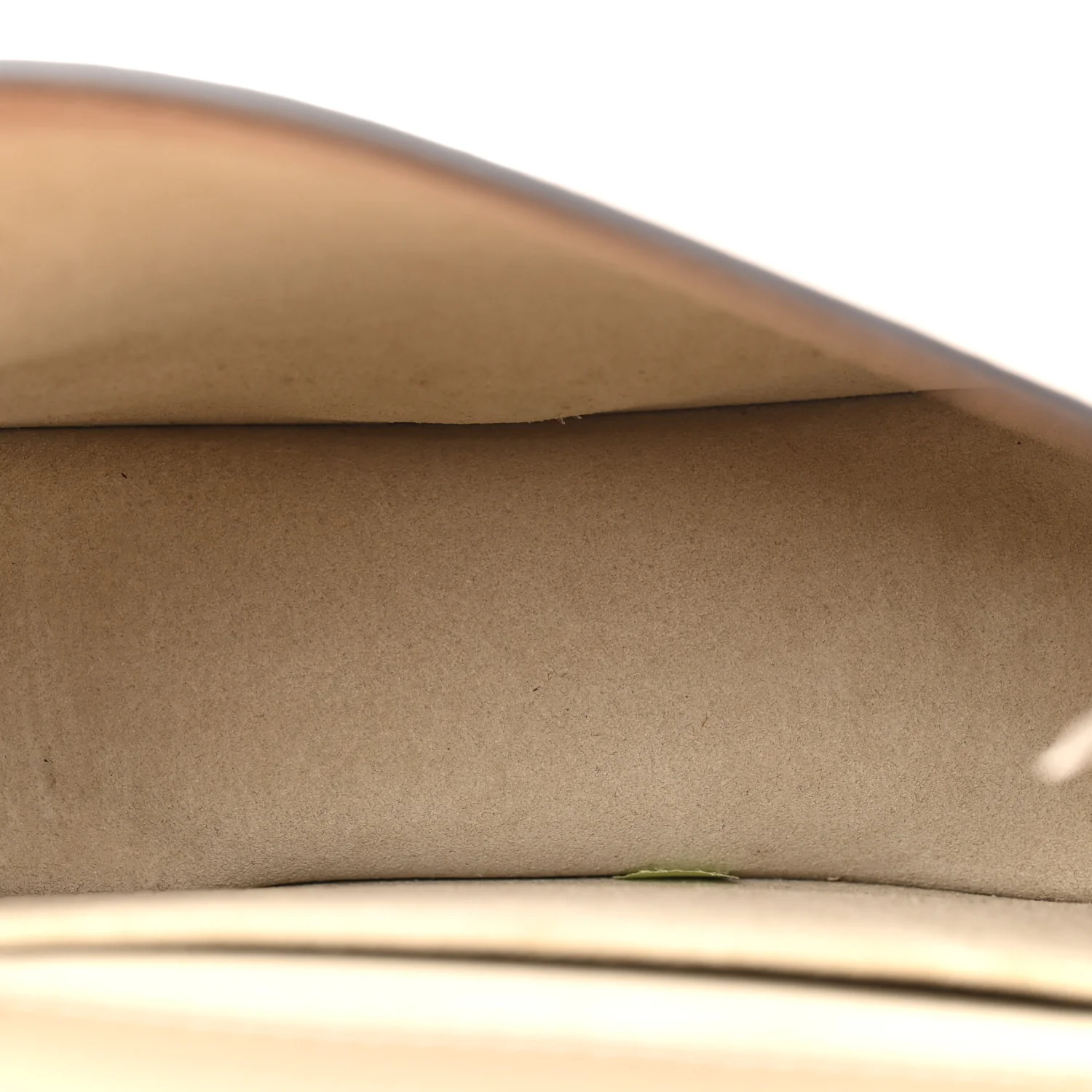 Calfskin Suede Small Nile Bracelet Bag Biscotti Beige - Top Club
