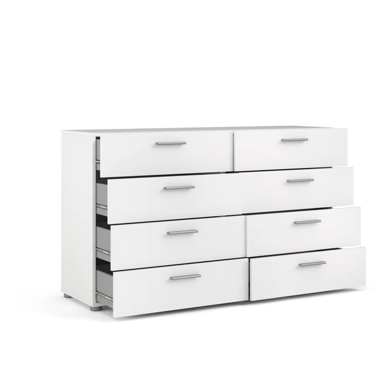 Jantz 8 Drawer 55.12" W Double Dresser