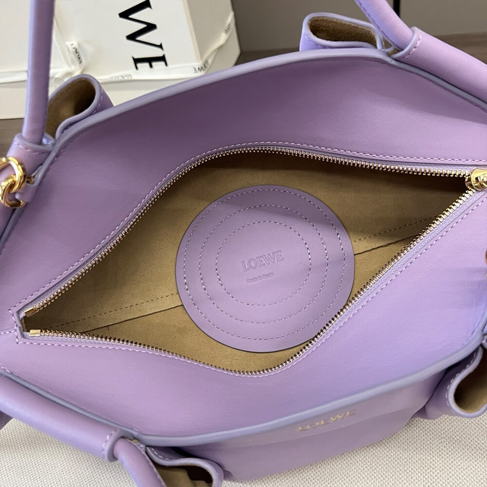 Loewe Small Paseo bag in shiny nappa calfskin(high-end grade) - Top Club