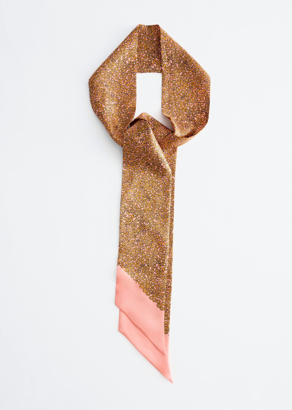 & Other Stories SLIM SILK PRINT SCARF