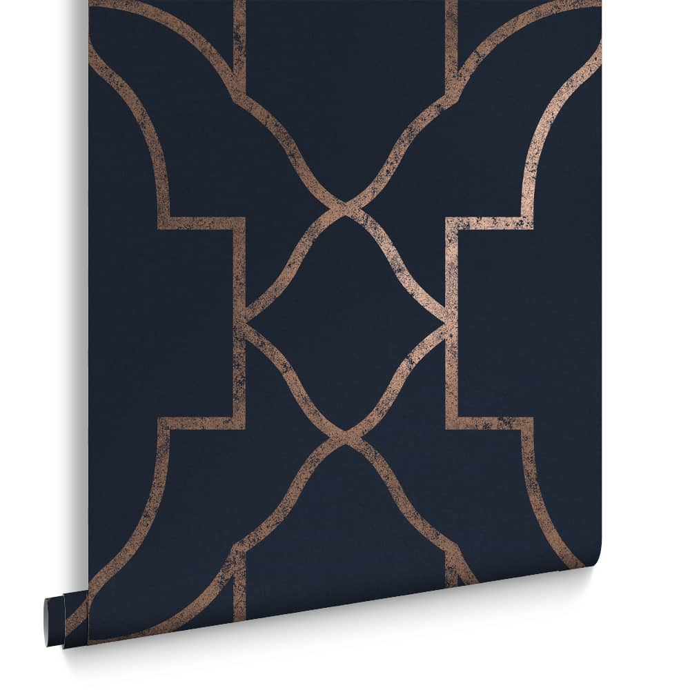 Graham & Brown  vliesbehang  Versailles Navy Graham & Brown  vliesbehang  Versailles Navy