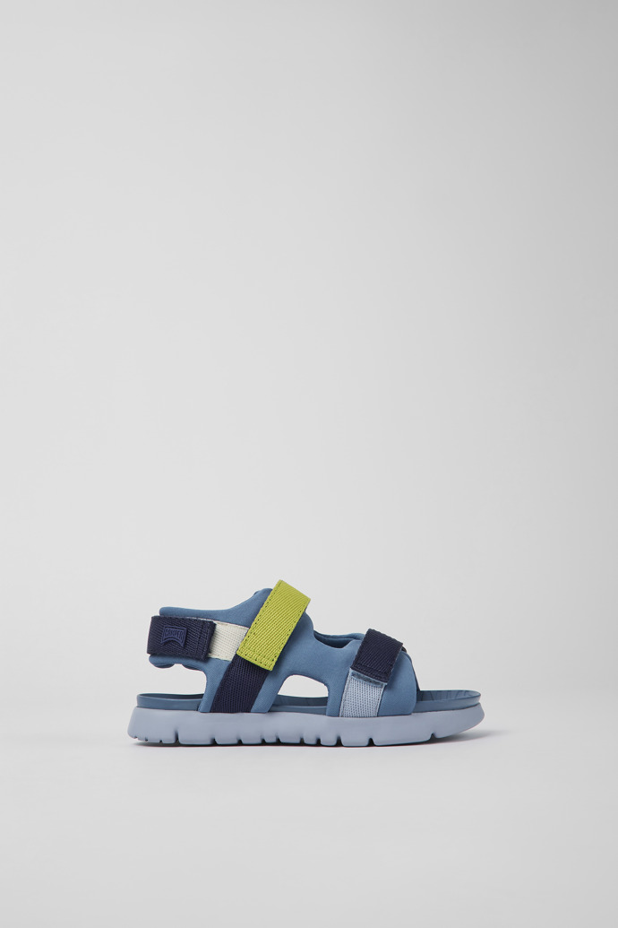 Twins Blue fabric sandals for boys