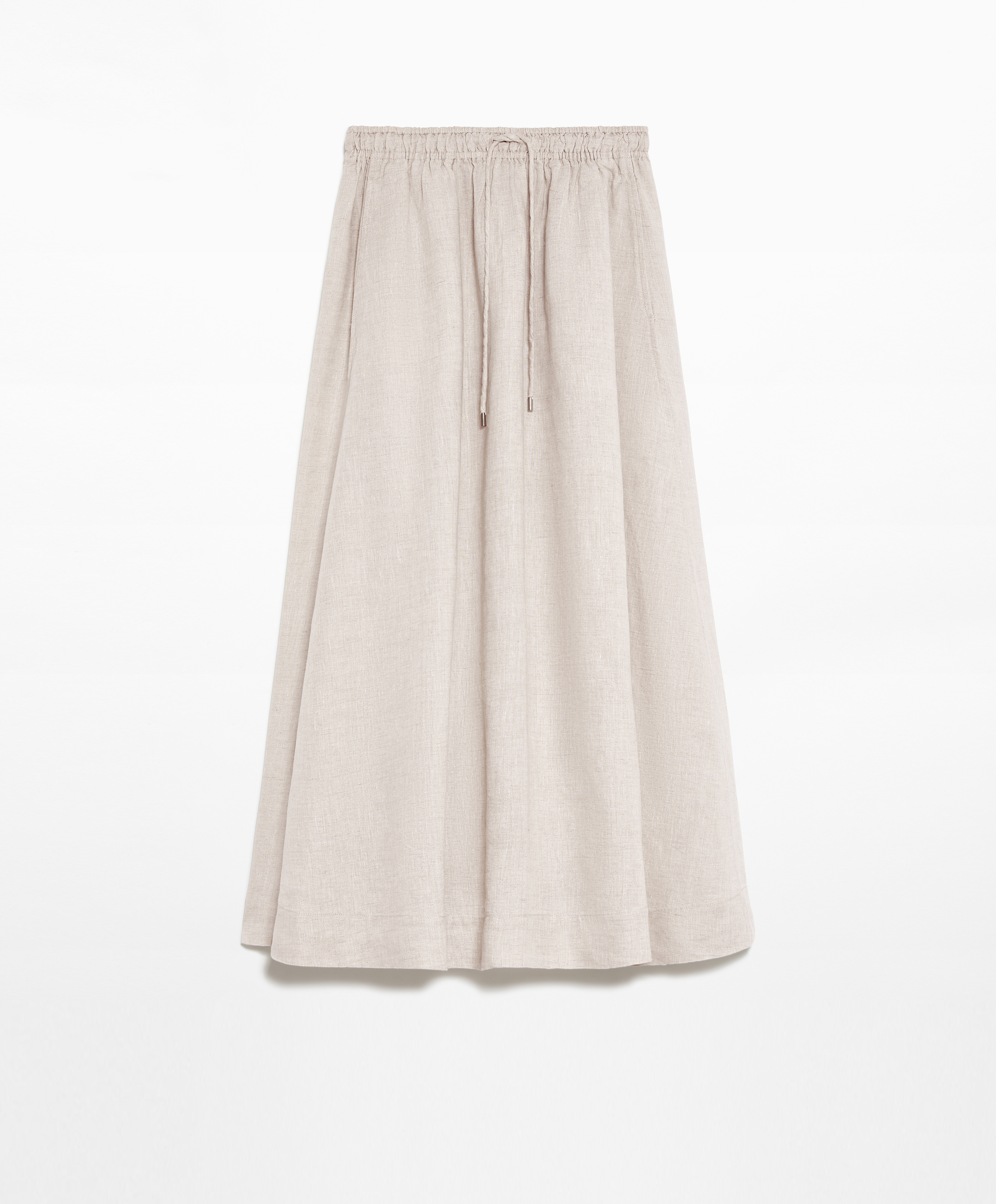 OYSHO Long 100% linen skirt