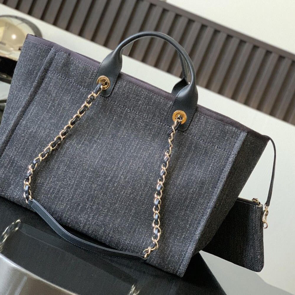 CHANEL LARGE DEAUVILLE TOTE(HIGH-END GRADE) - Top Club