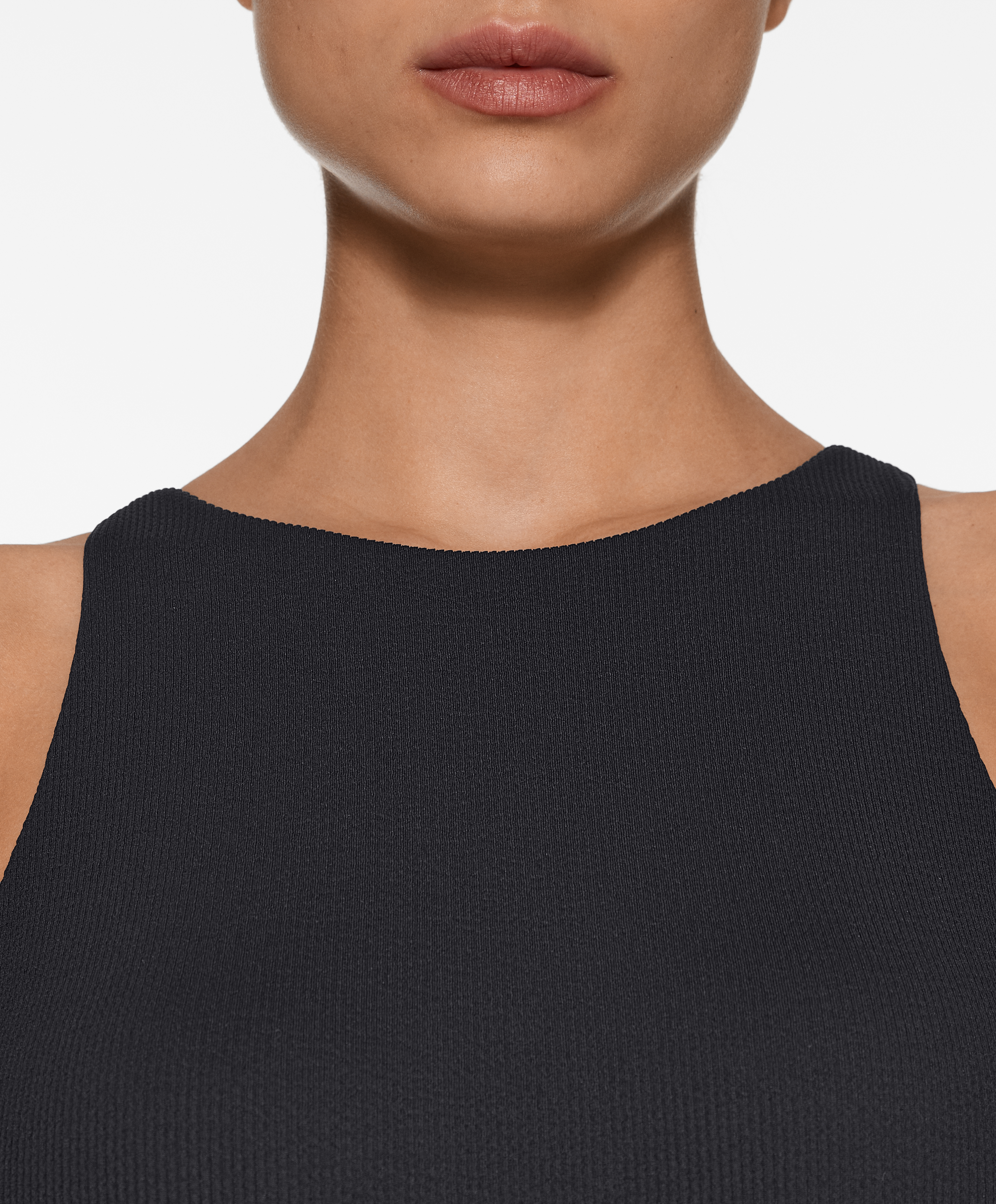 OYSHO Rib halter swimsuit