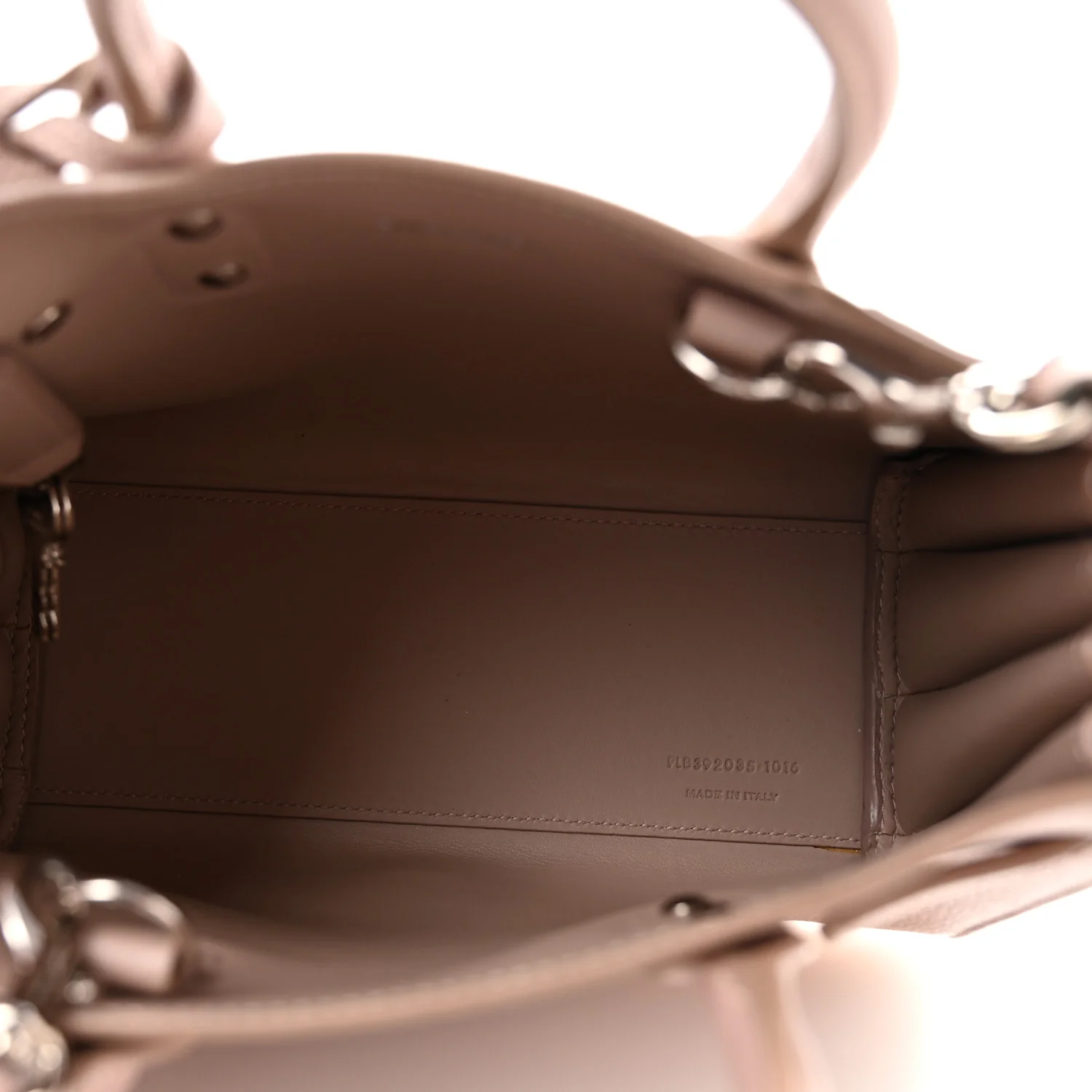 Grained Calfskin Nano Sac De Jour Pale Blush - Top Club
