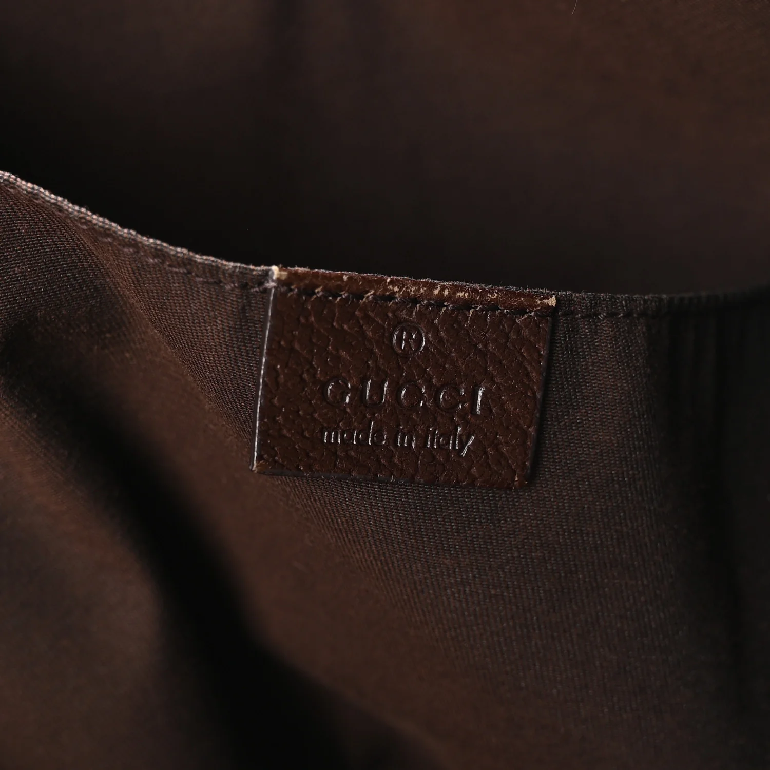 GG Monogram Medium Web Handle Vertical Tote Dark Brown - Top Club