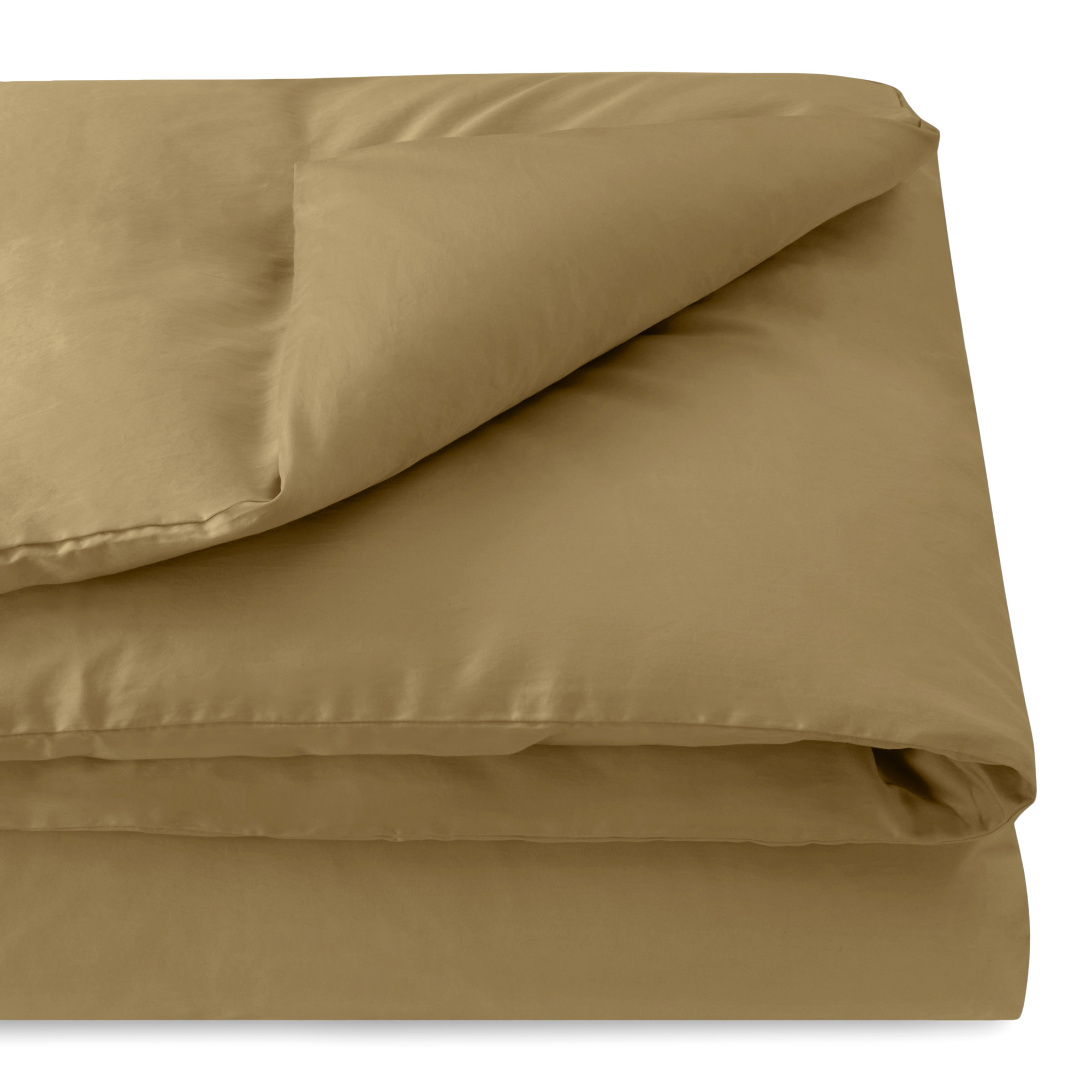 Dekbedovertrek Cotton Satin 240x220 cm khaki