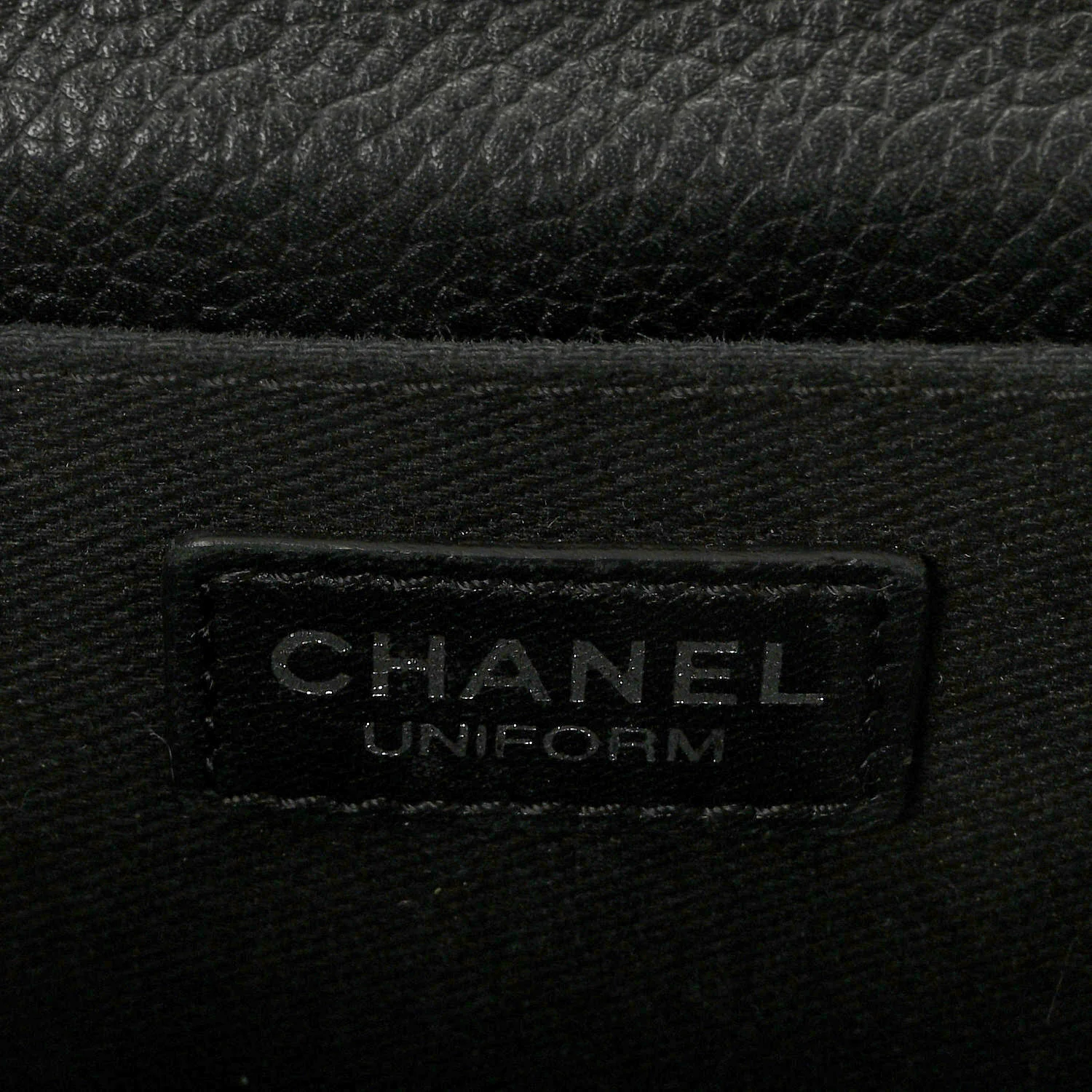 Grained Calfskin Quilted 2.55 Reissue Flap Belt Bag Clutch Black - Top Club