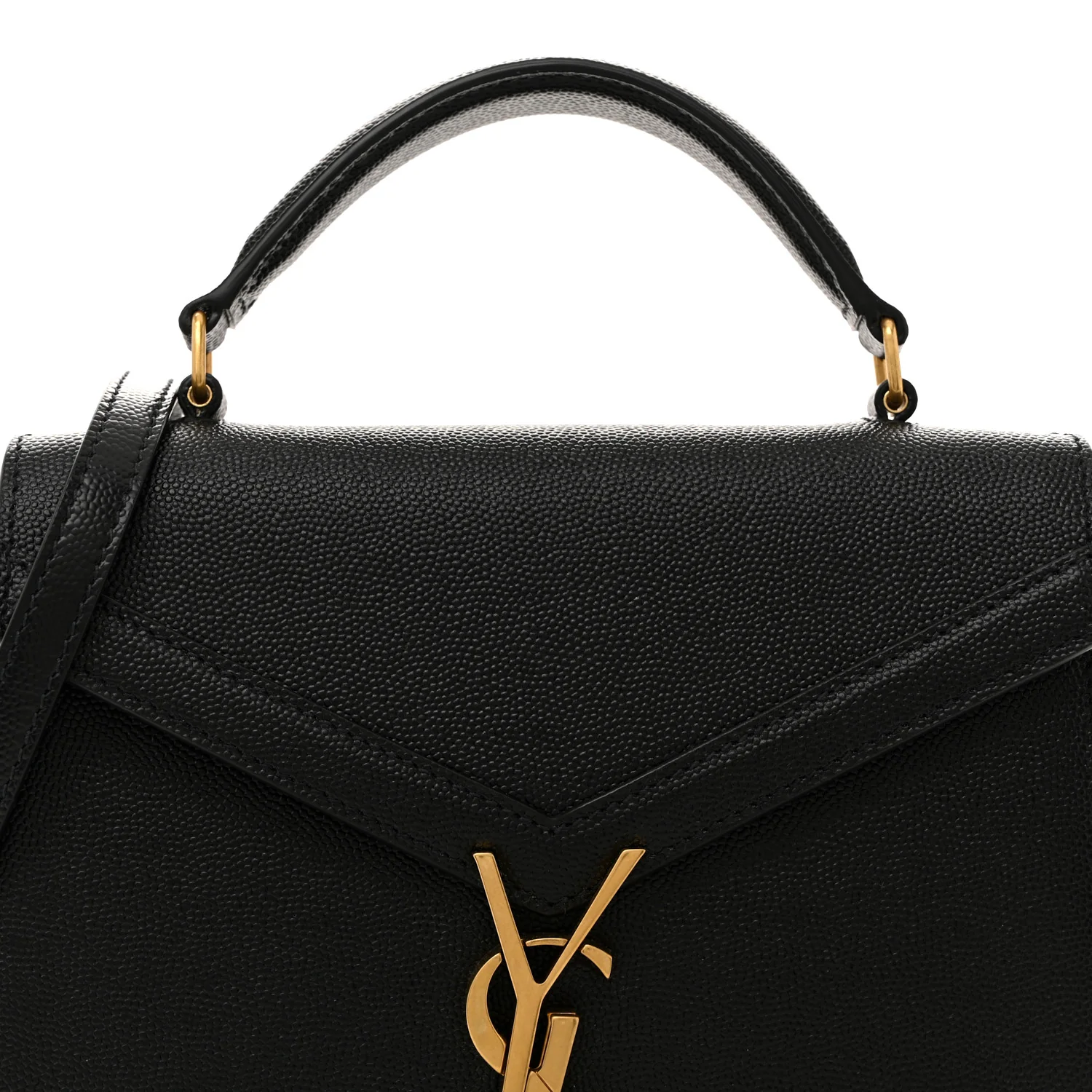 Grain de Poudre Mini Classic Monogram Cassandra Top Handle Black - Top Club