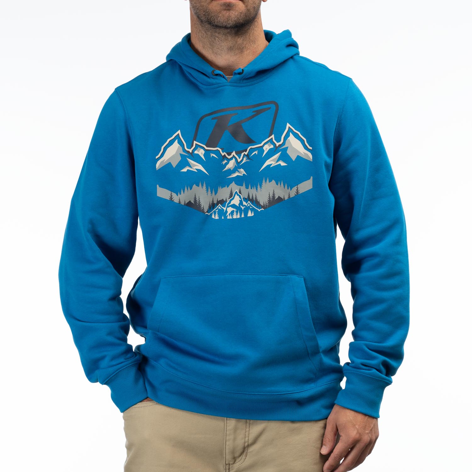 Lace side pullover hoodie